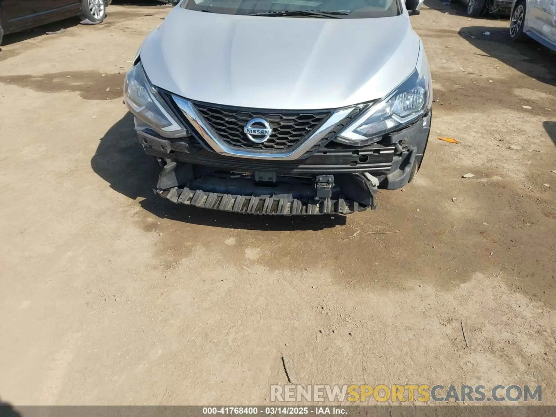6 Photograph of a damaged car 3N1AB7AP3KY445072 NISSAN SENTRA 2019