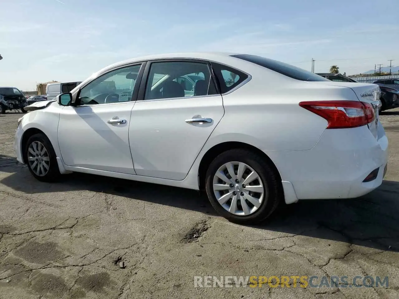 2 Photograph of a damaged car 3N1AB7AP3KY456718 NISSAN SENTRA 2019