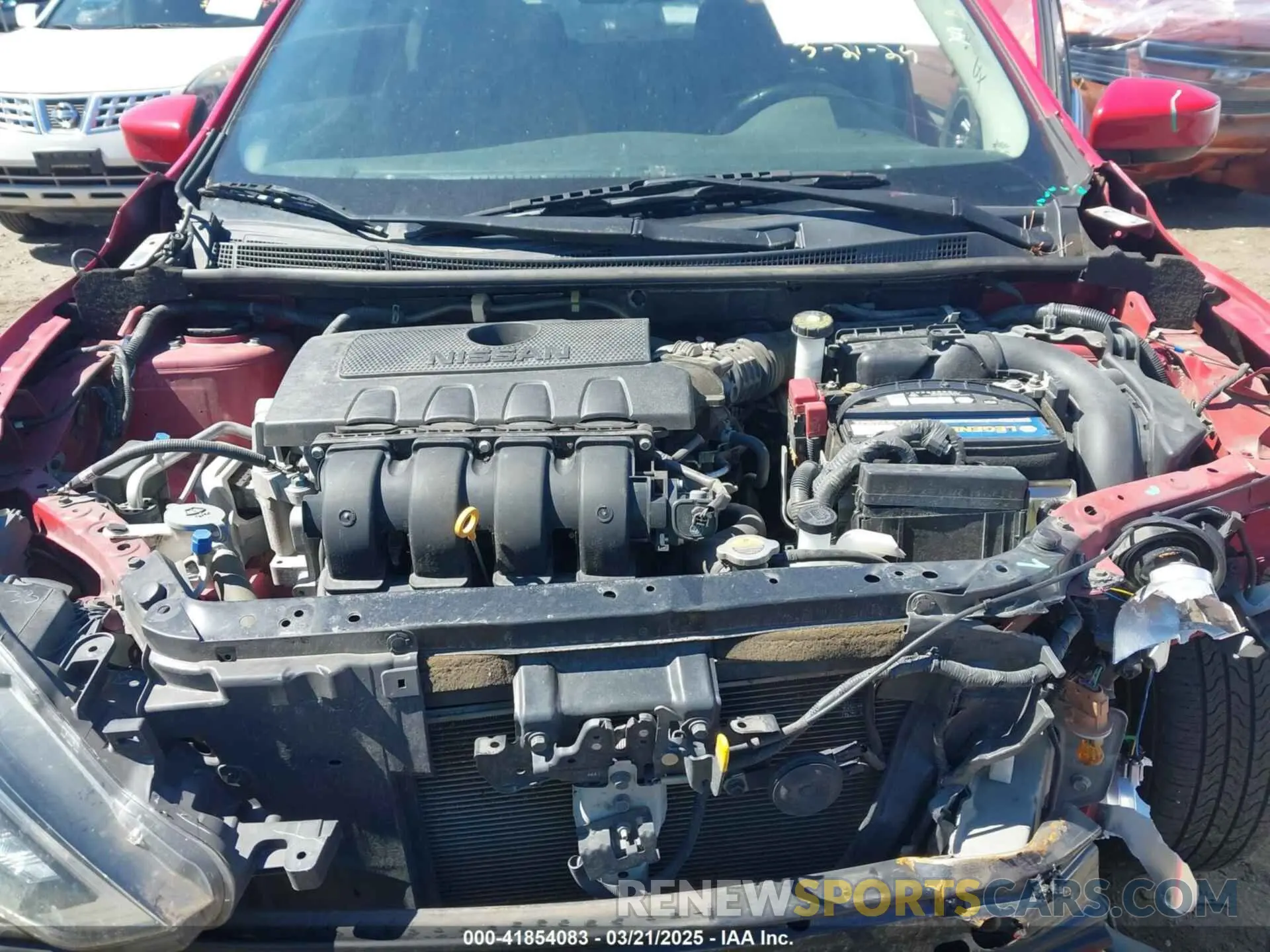 10 Photograph of a damaged car 3N1AB7AP4KL603612 NISSAN SENTRA 2019