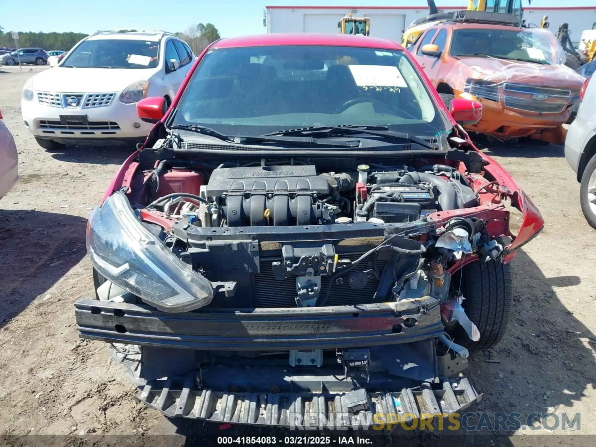 12 Photograph of a damaged car 3N1AB7AP4KL603612 NISSAN SENTRA 2019
