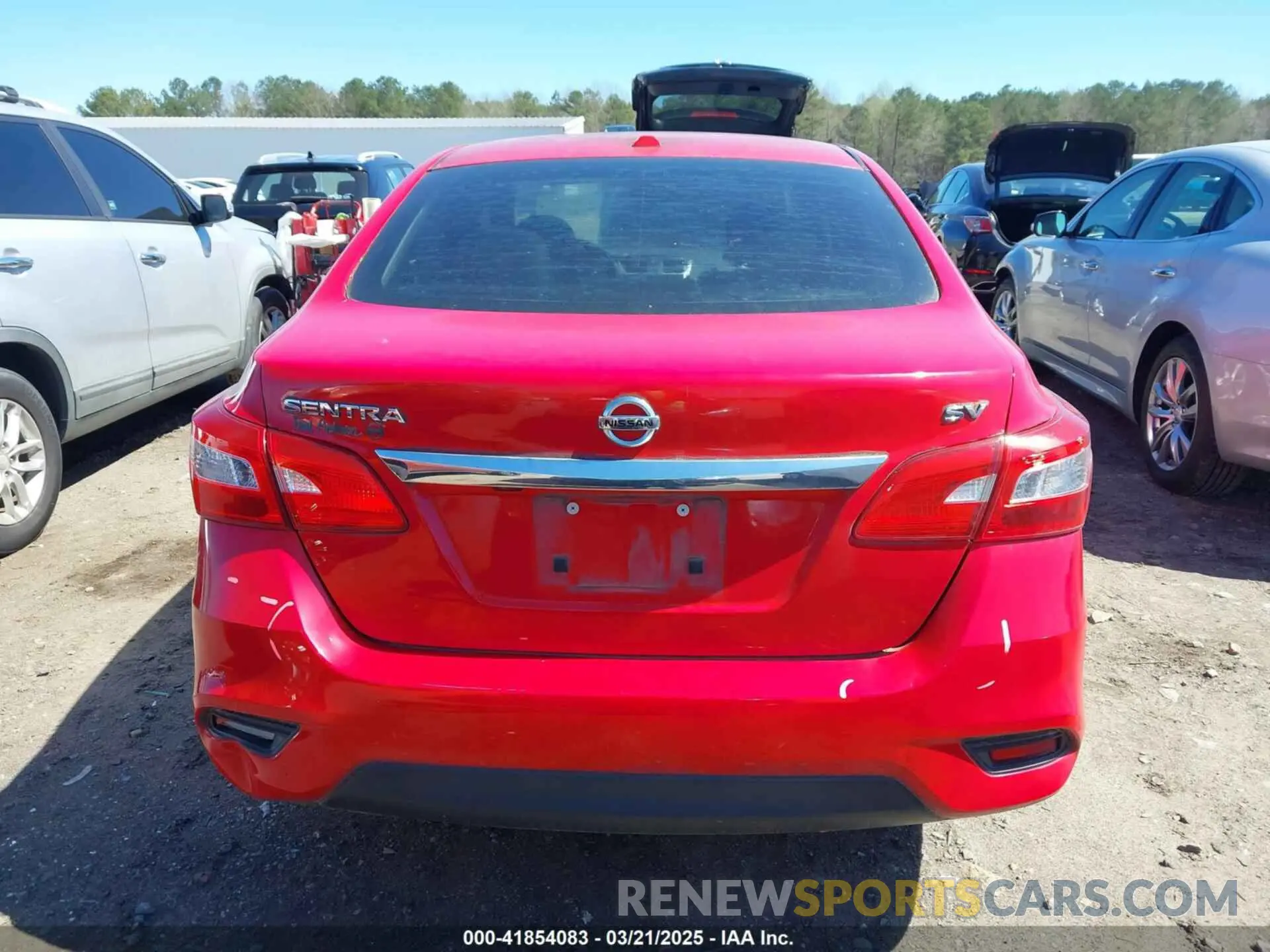 16 Photograph of a damaged car 3N1AB7AP4KL603612 NISSAN SENTRA 2019