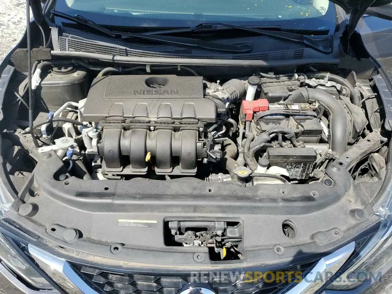 12 Photograph of a damaged car 3N1AB7AP4KL605327 NISSAN SENTRA 2019