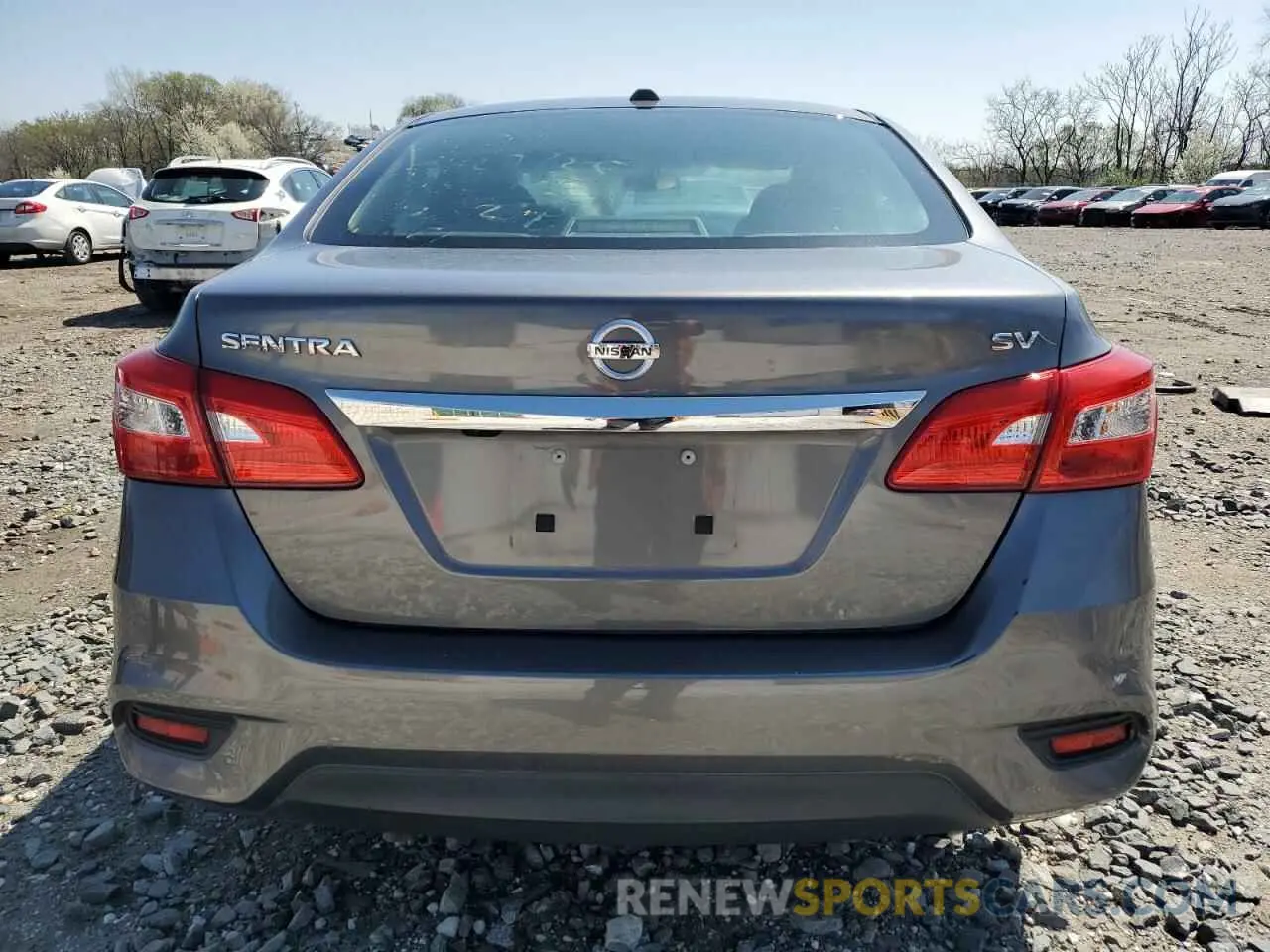 6 Photograph of a damaged car 3N1AB7AP4KL605327 NISSAN SENTRA 2019