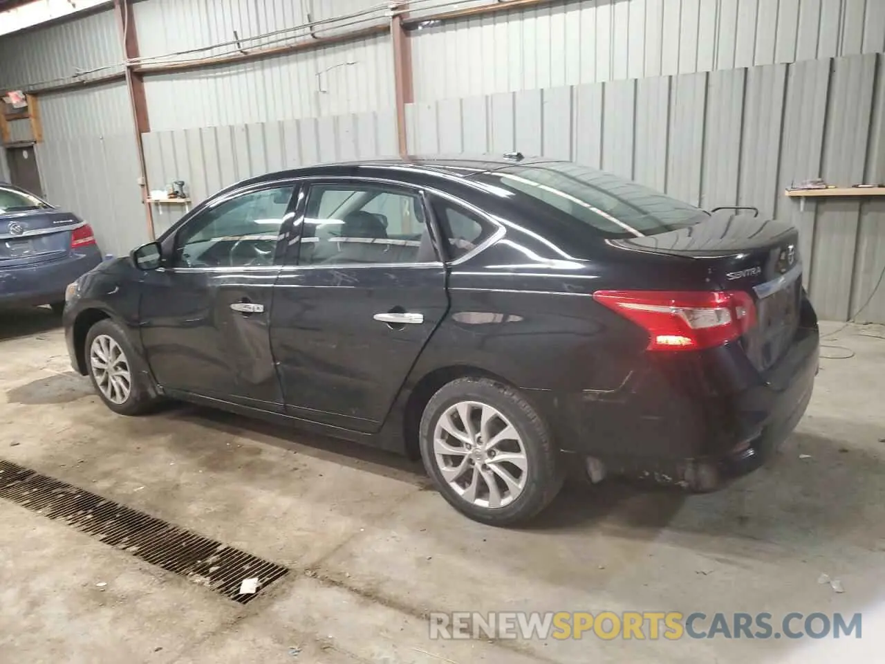 2 Photograph of a damaged car 3N1AB7AP4KL606977 NISSAN SENTRA 2019