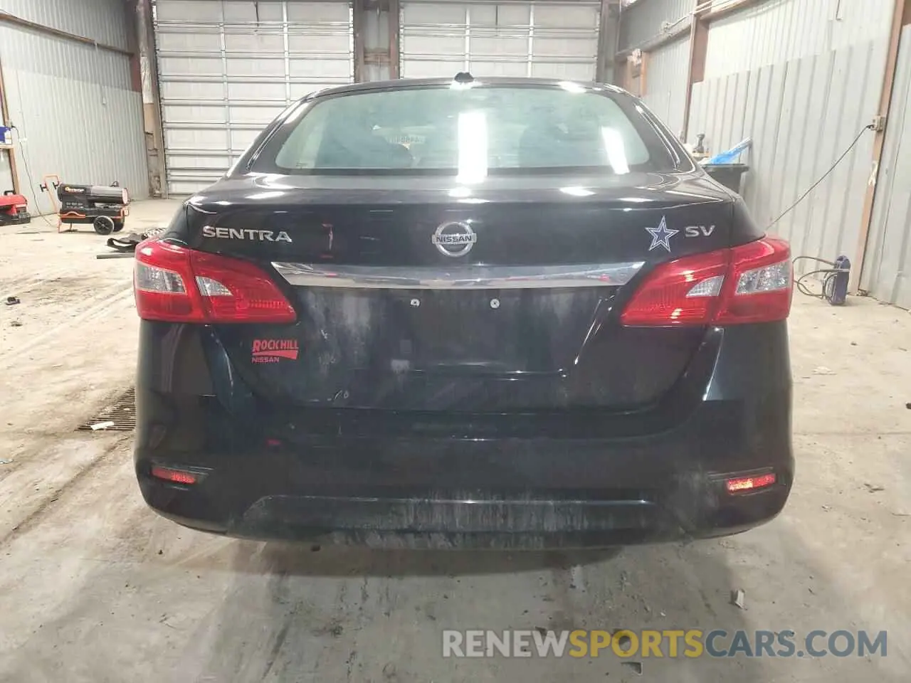 6 Photograph of a damaged car 3N1AB7AP4KL606977 NISSAN SENTRA 2019