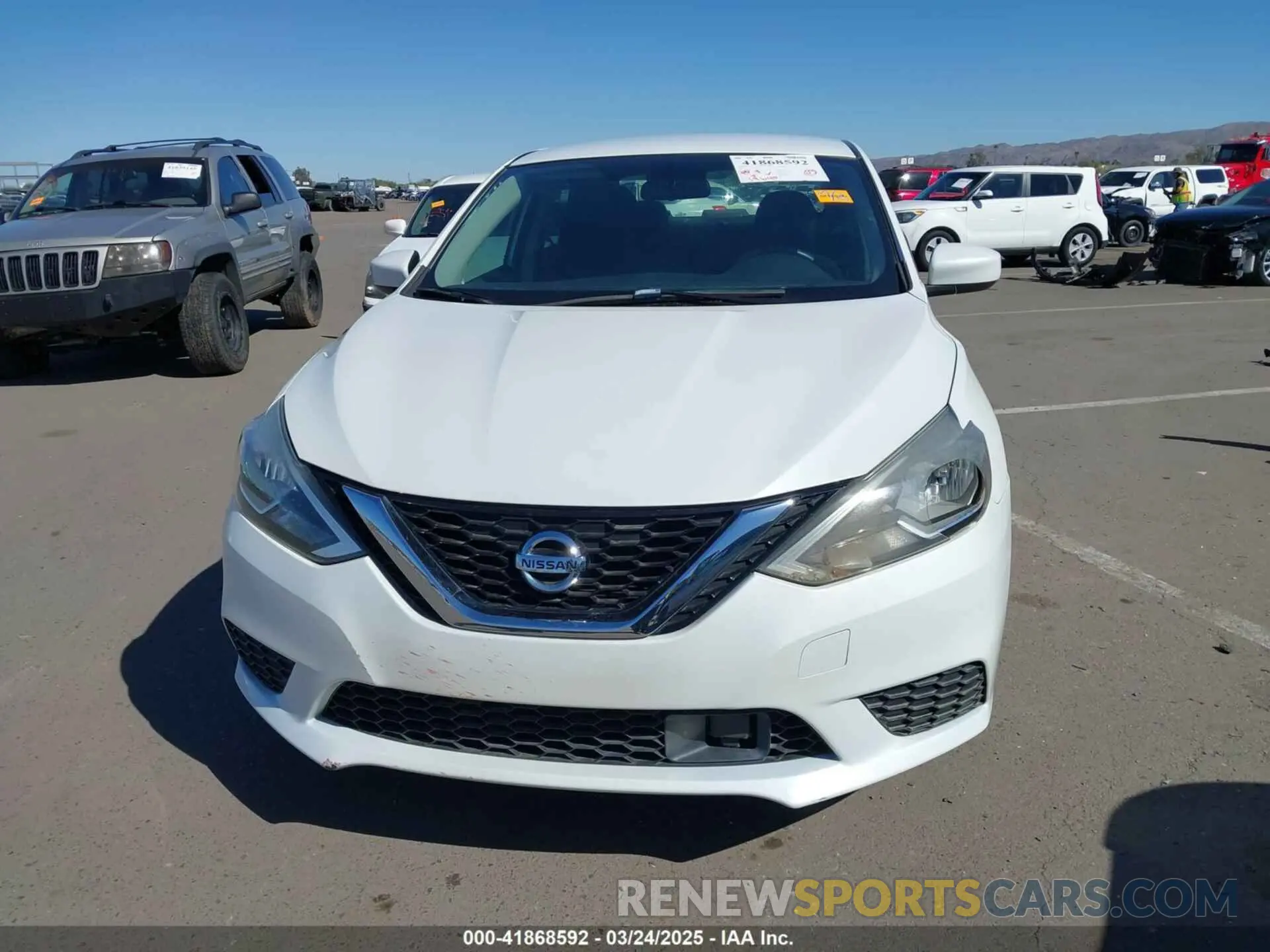 12 Photograph of a damaged car 3N1AB7AP4KL607725 NISSAN SENTRA 2019