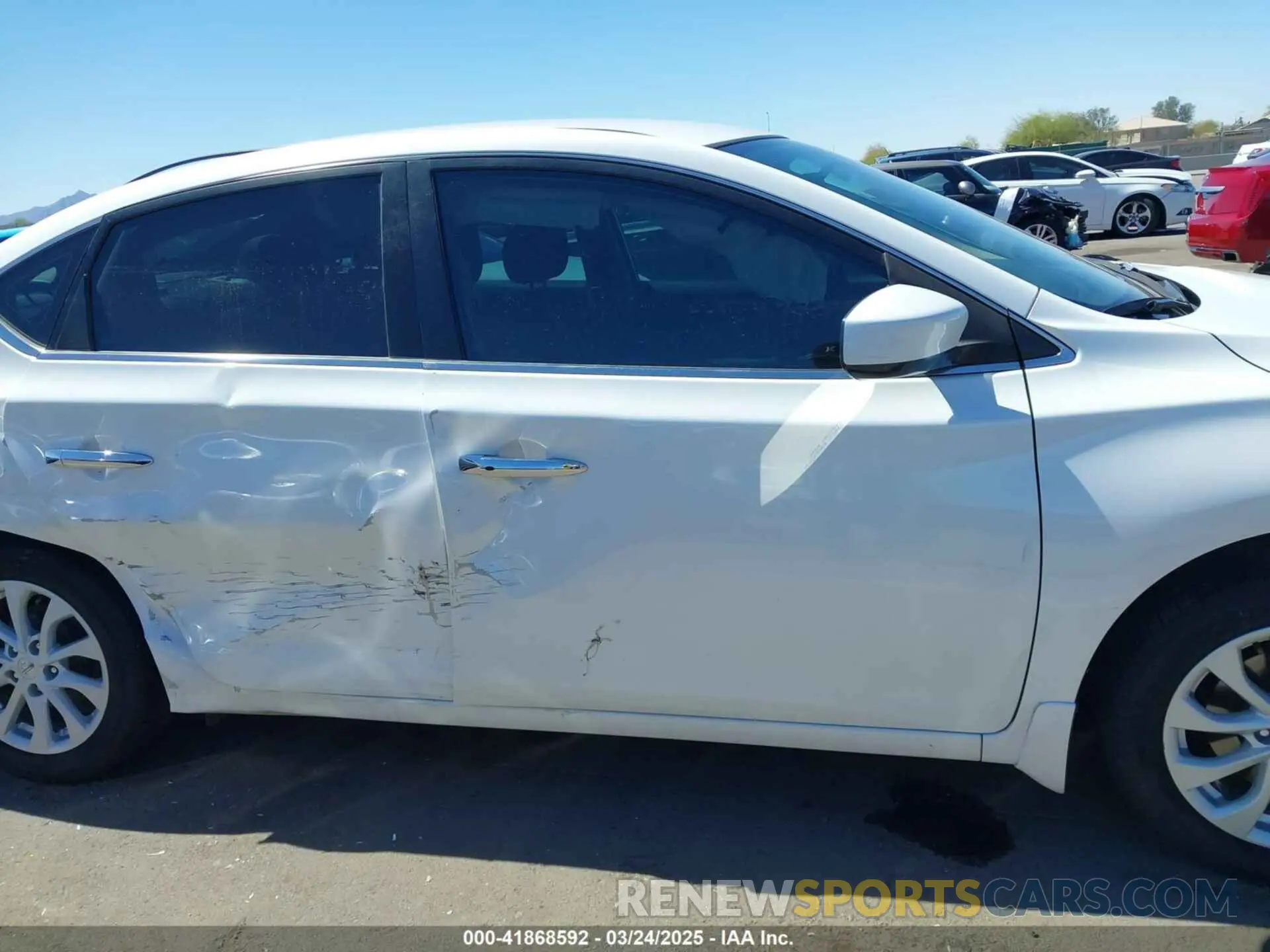 13 Photograph of a damaged car 3N1AB7AP4KL607725 NISSAN SENTRA 2019