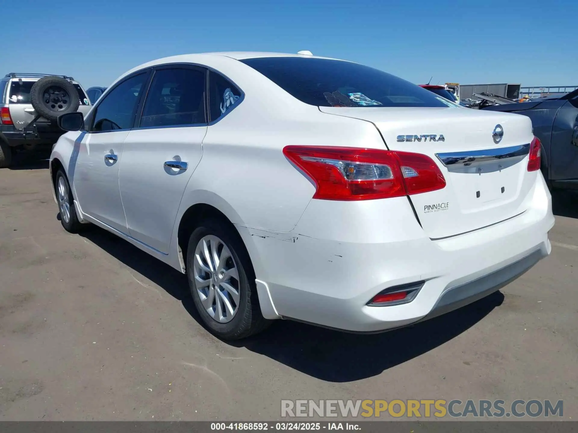 3 Photograph of a damaged car 3N1AB7AP4KL607725 NISSAN SENTRA 2019