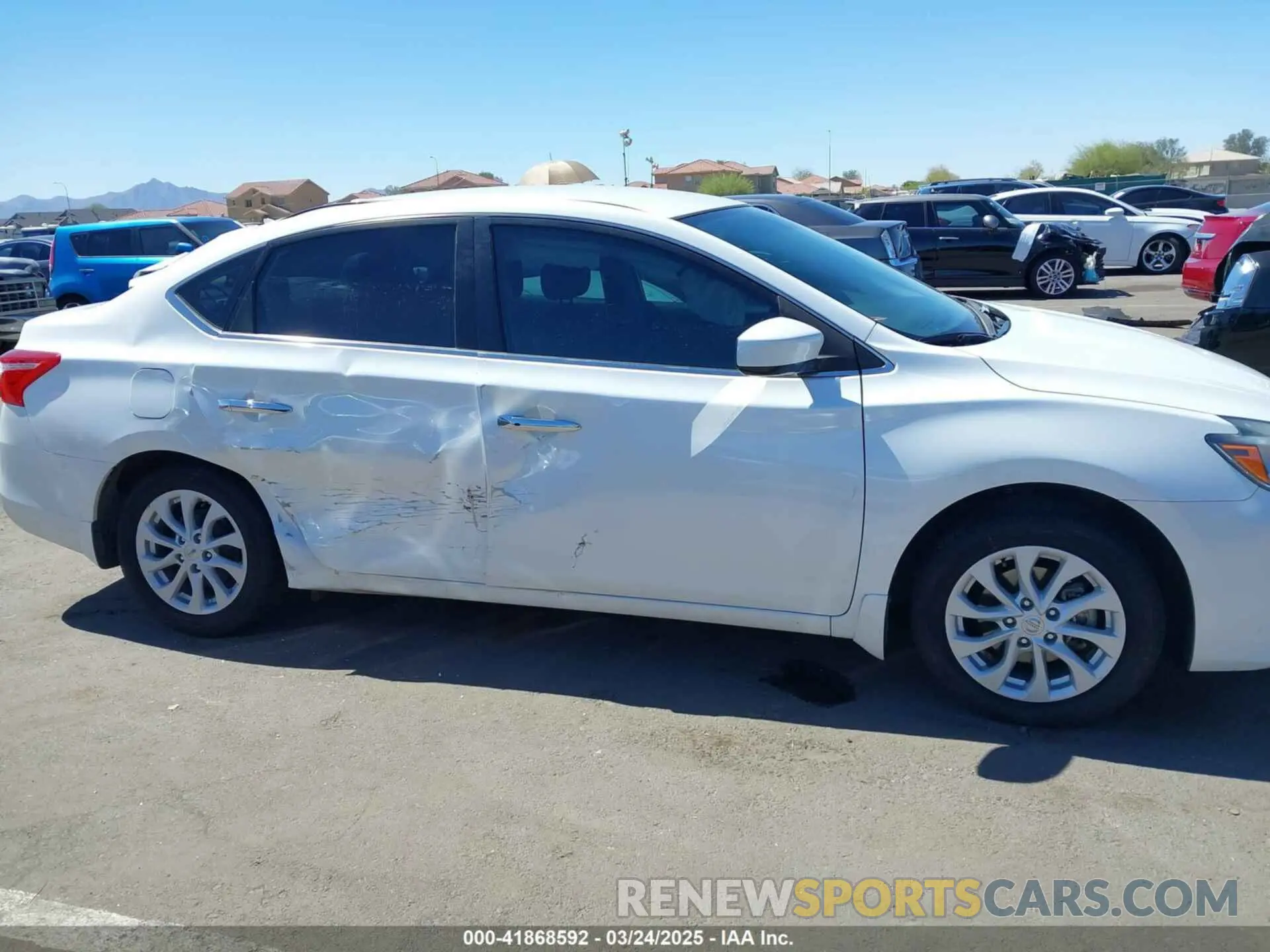 6 Photograph of a damaged car 3N1AB7AP4KL607725 NISSAN SENTRA 2019