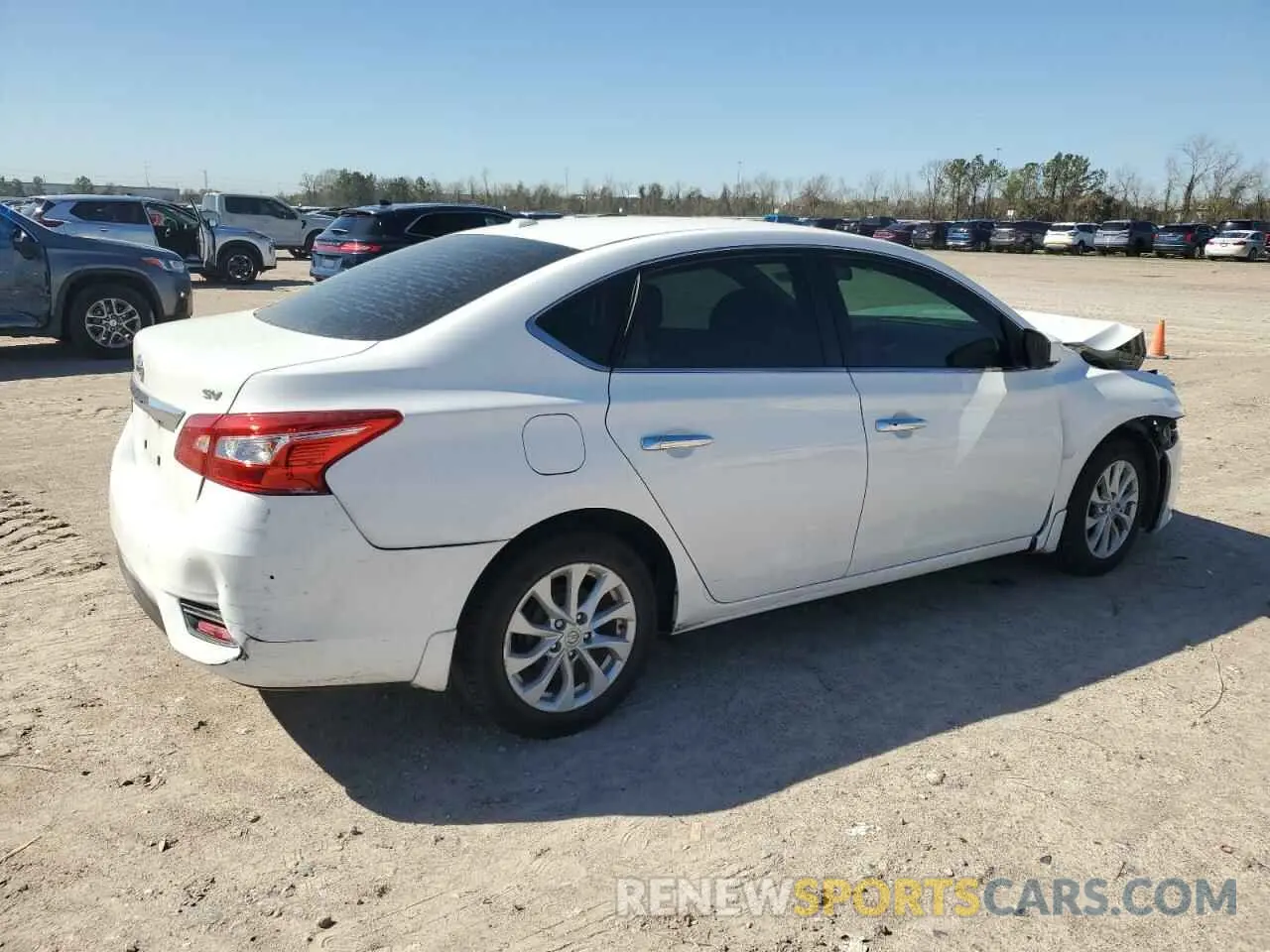 3 Photograph of a damaged car 3N1AB7AP4KL614657 NISSAN SENTRA 2019