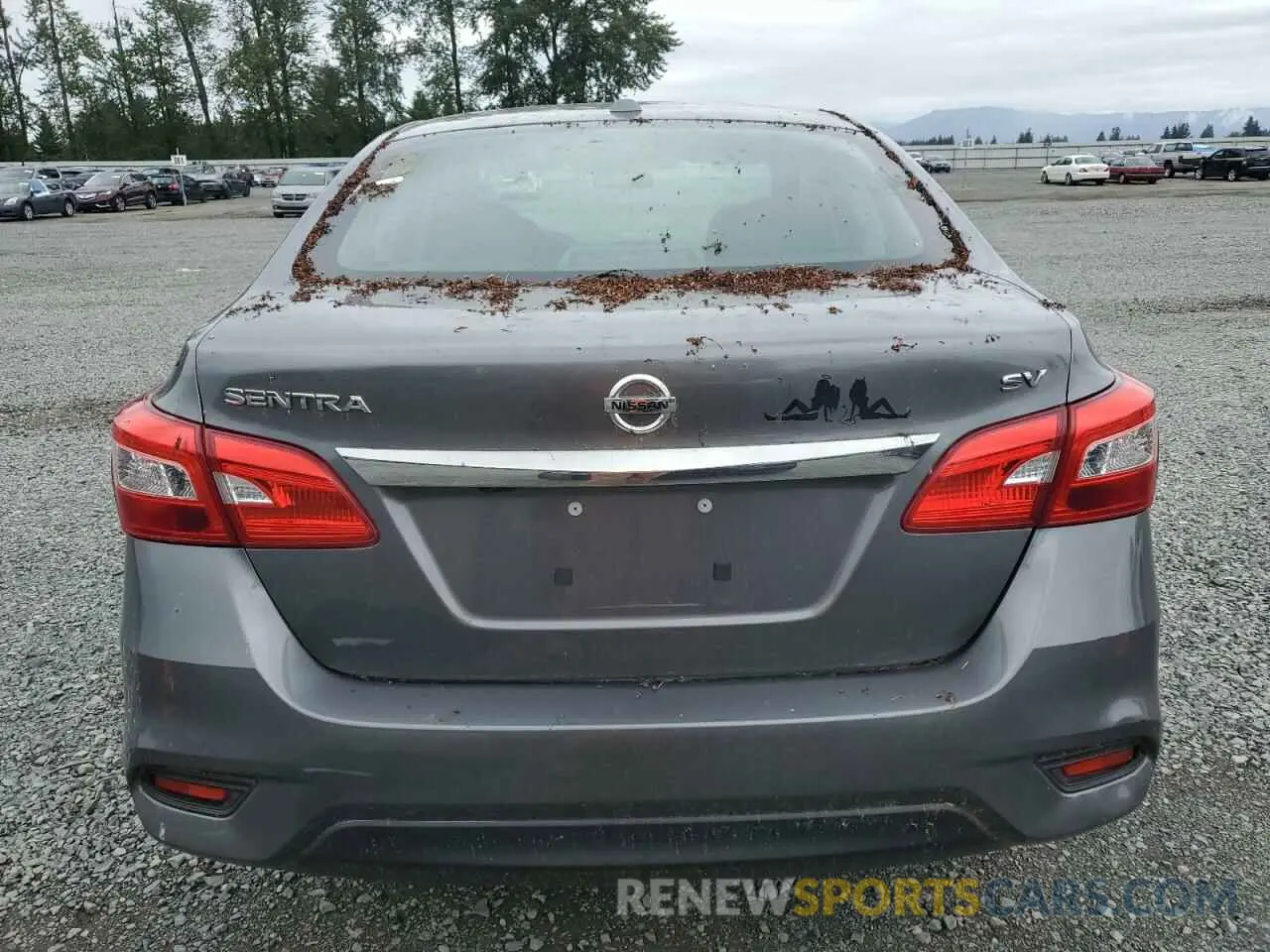 6 Photograph of a damaged car 3N1AB7AP4KL621205 NISSAN SENTRA 2019