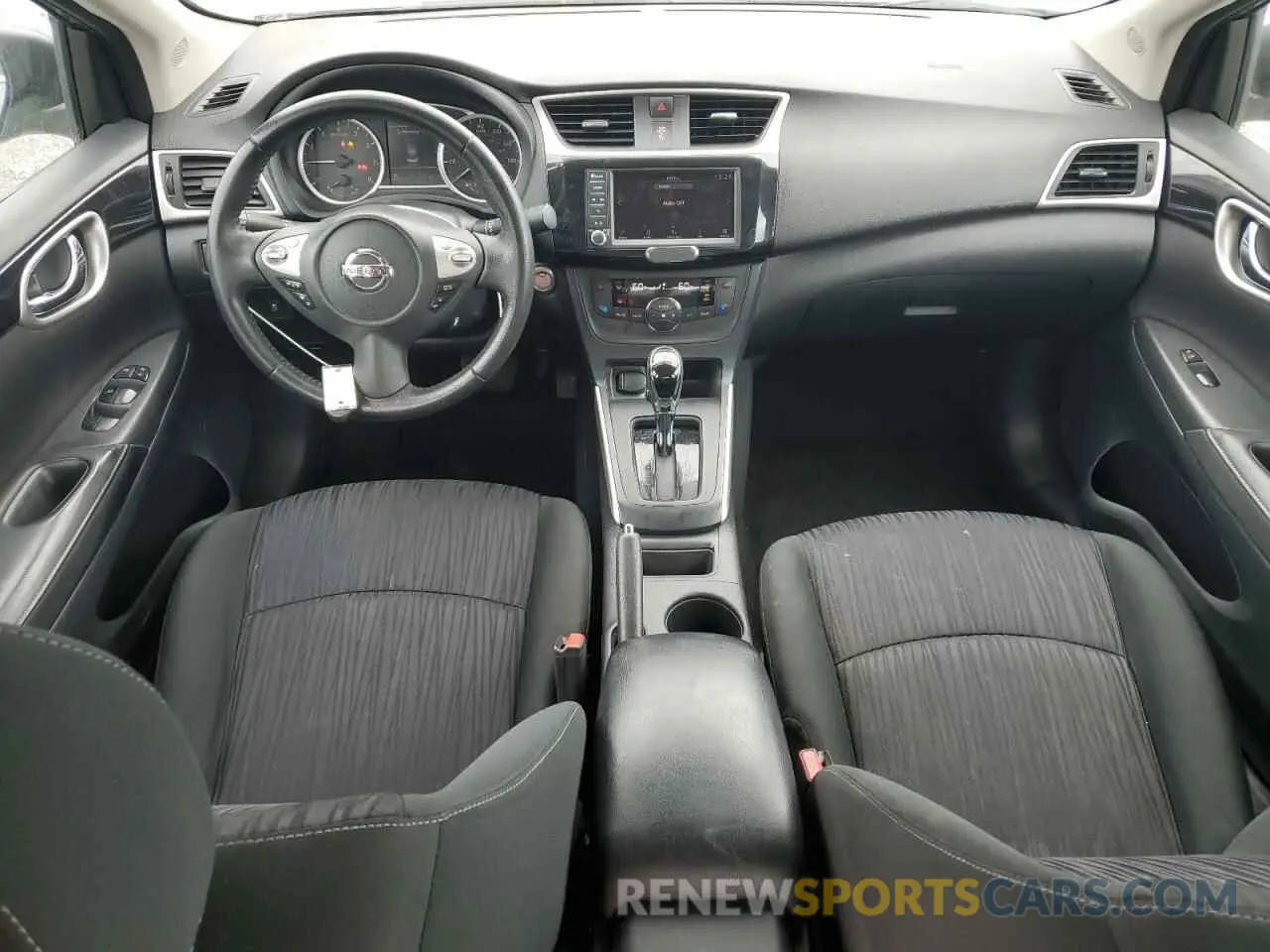 8 Photograph of a damaged car 3N1AB7AP4KL621205 NISSAN SENTRA 2019