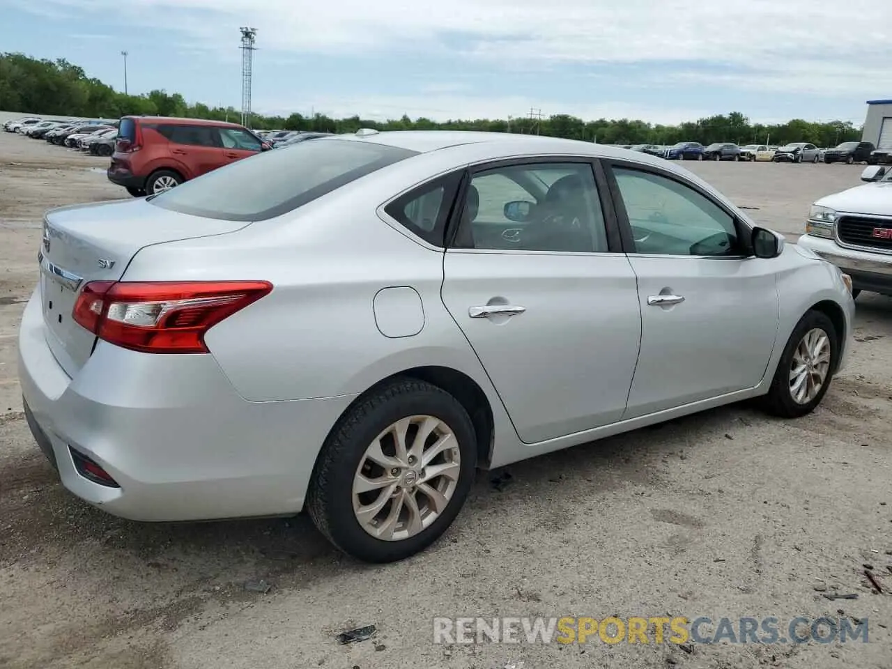 3 Photograph of a damaged car 3N1AB7AP4KL622046 NISSAN SENTRA 2019