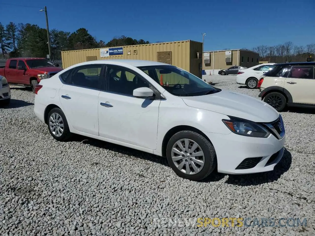 4 Photograph of a damaged car 3N1AB7AP4KY206100 NISSAN SENTRA 2019