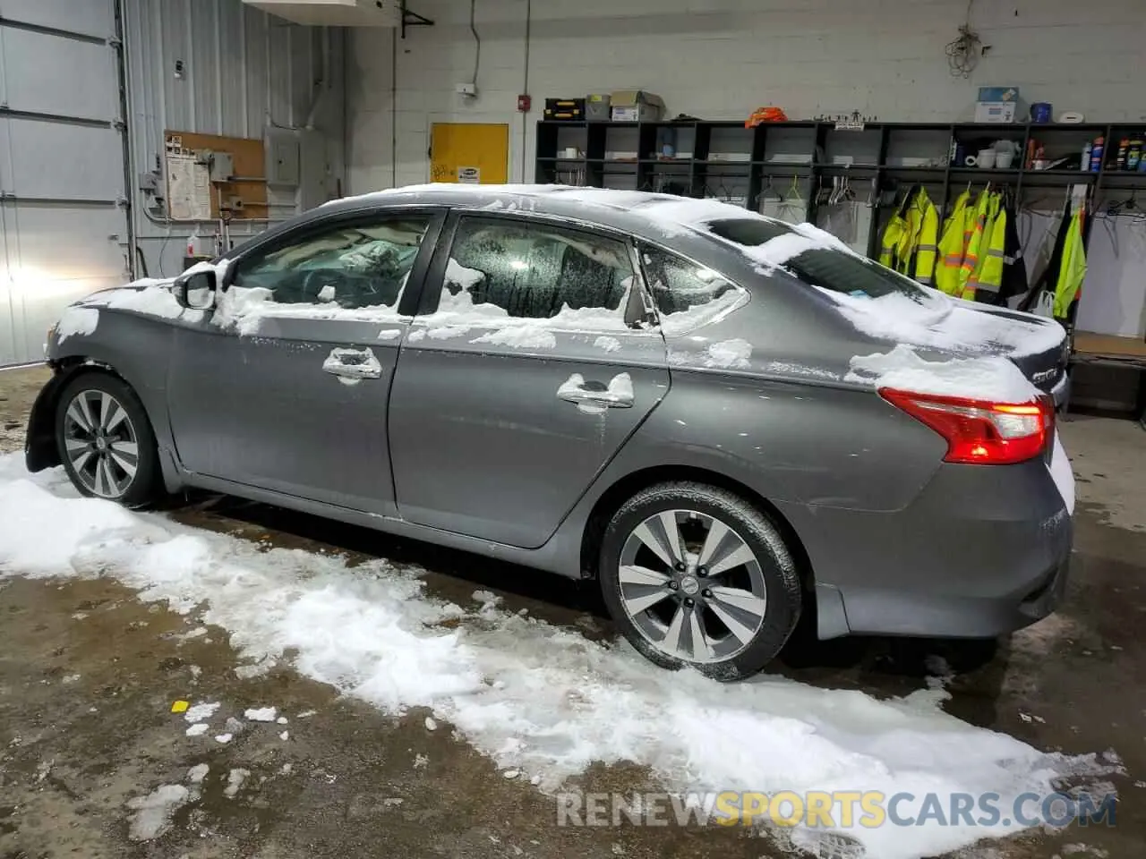 2 Photograph of a damaged car 3N1AB7AP4KY207800 NISSAN SENTRA 2019