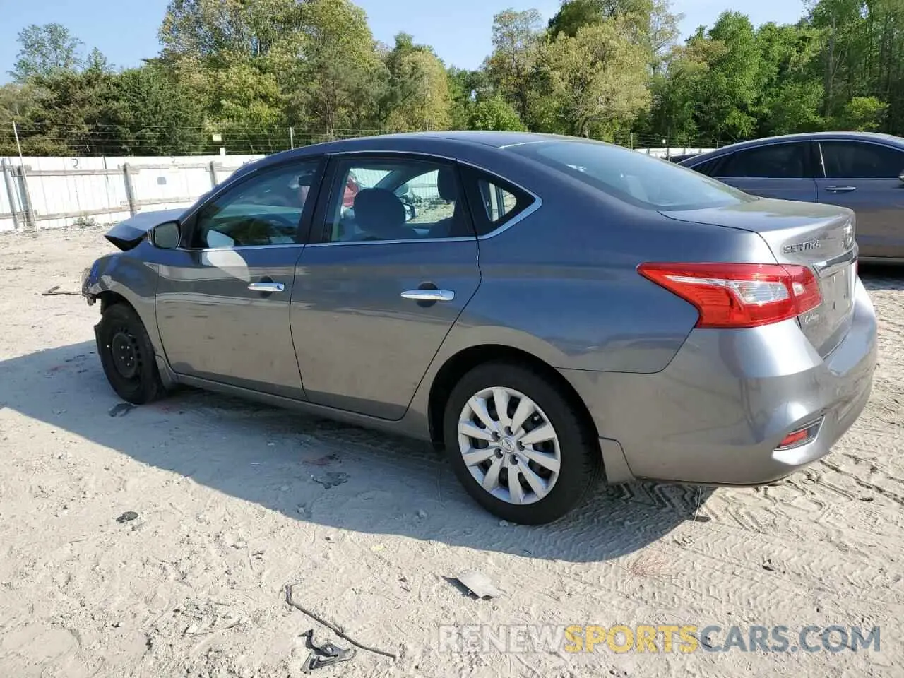 2 Photograph of a damaged car 3N1AB7AP4KY221034 NISSAN SENTRA 2019