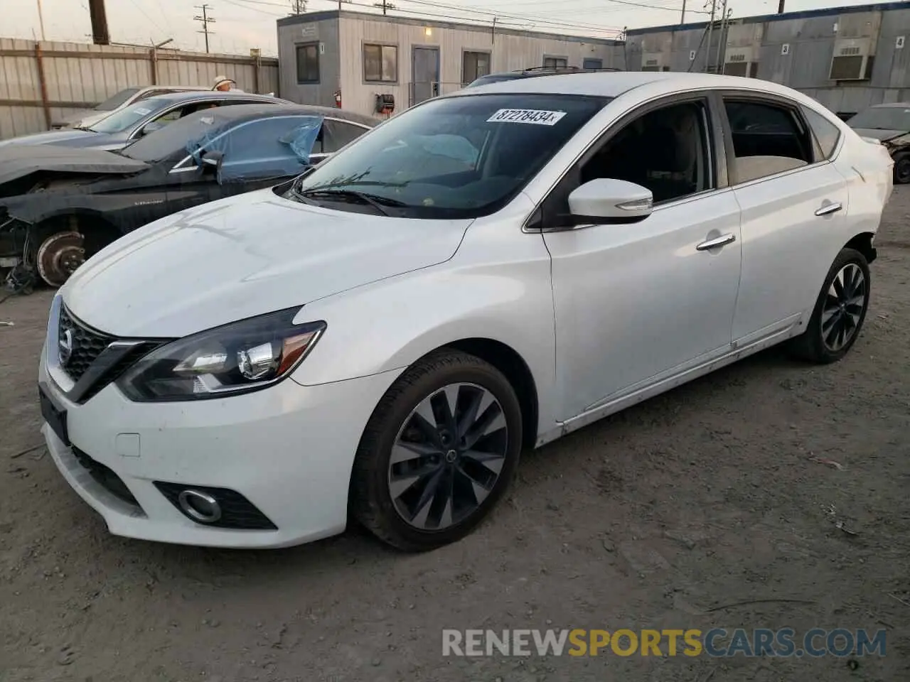 1 Photograph of a damaged car 3N1AB7AP4KY221356 NISSAN SENTRA 2019