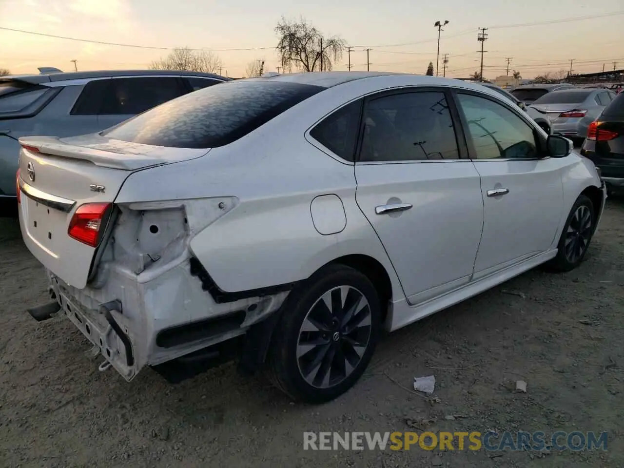 3 Photograph of a damaged car 3N1AB7AP4KY221356 NISSAN SENTRA 2019
