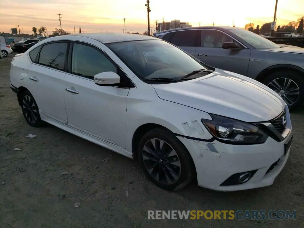 4 Photograph of a damaged car 3N1AB7AP4KY221356 NISSAN SENTRA 2019
