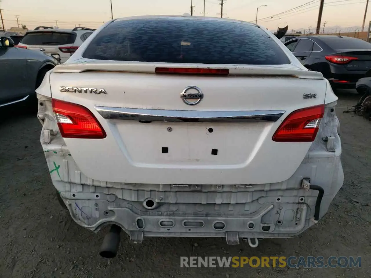 6 Photograph of a damaged car 3N1AB7AP4KY221356 NISSAN SENTRA 2019