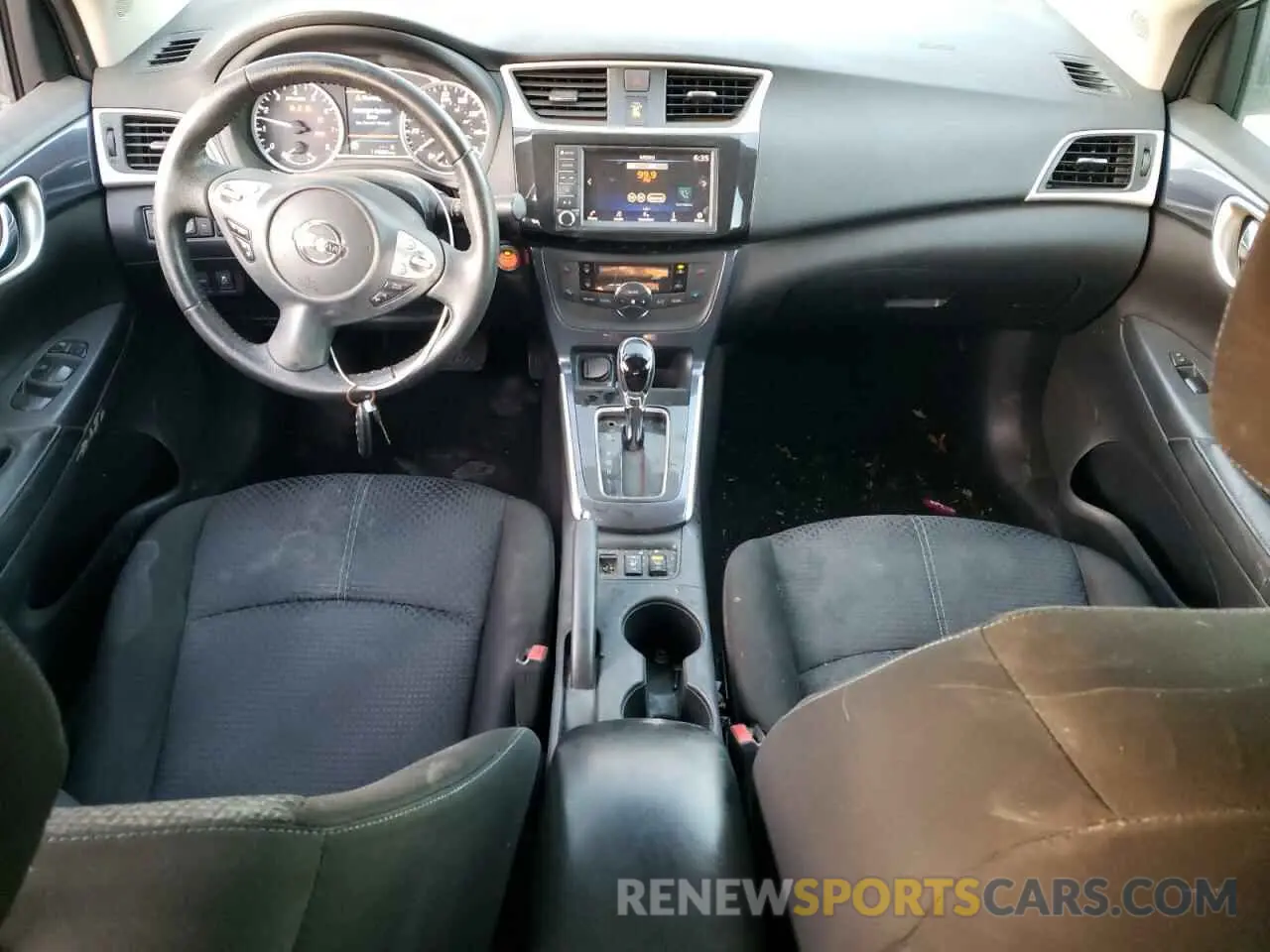 8 Photograph of a damaged car 3N1AB7AP4KY221356 NISSAN SENTRA 2019