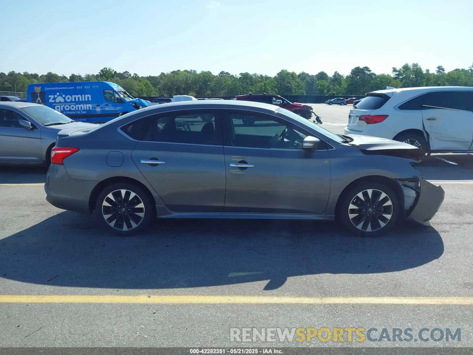13 Photograph of a damaged car 3N1AB7AP4KY223236 NISSAN SENTRA 2019