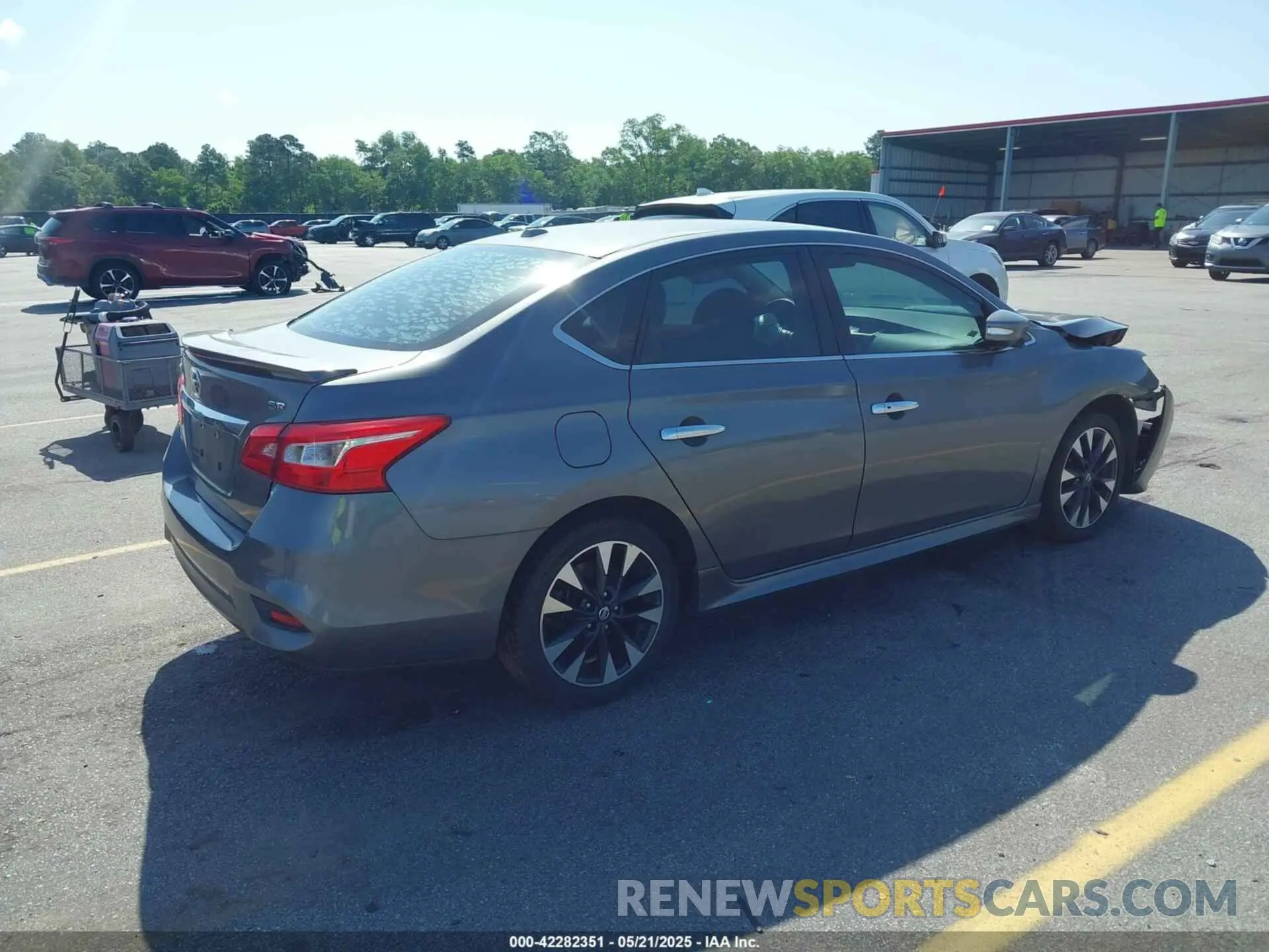 4 Photograph of a damaged car 3N1AB7AP4KY223236 NISSAN SENTRA 2019