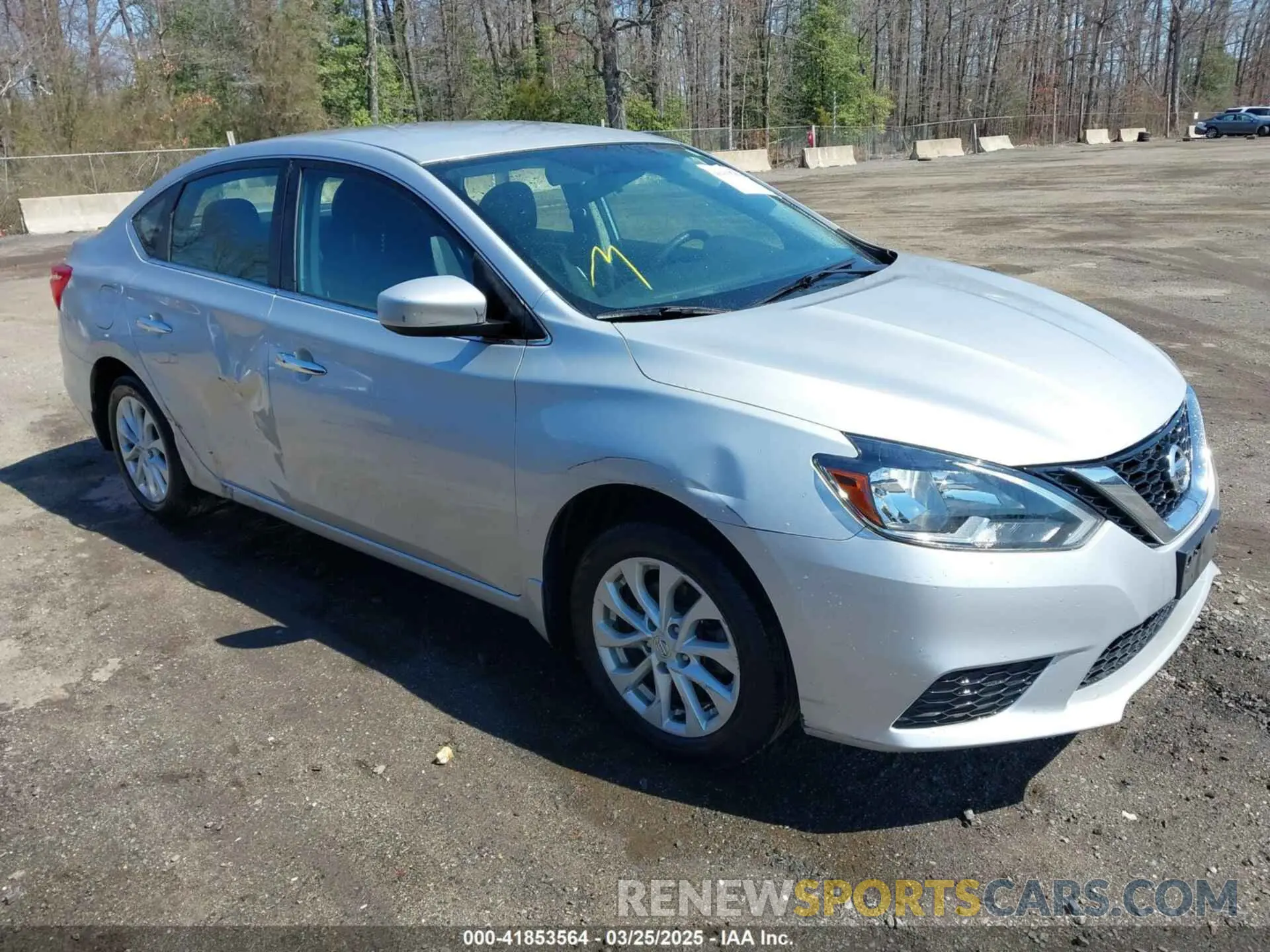 1 Photograph of a damaged car 3N1AB7AP4KY238884 NISSAN SENTRA 2019