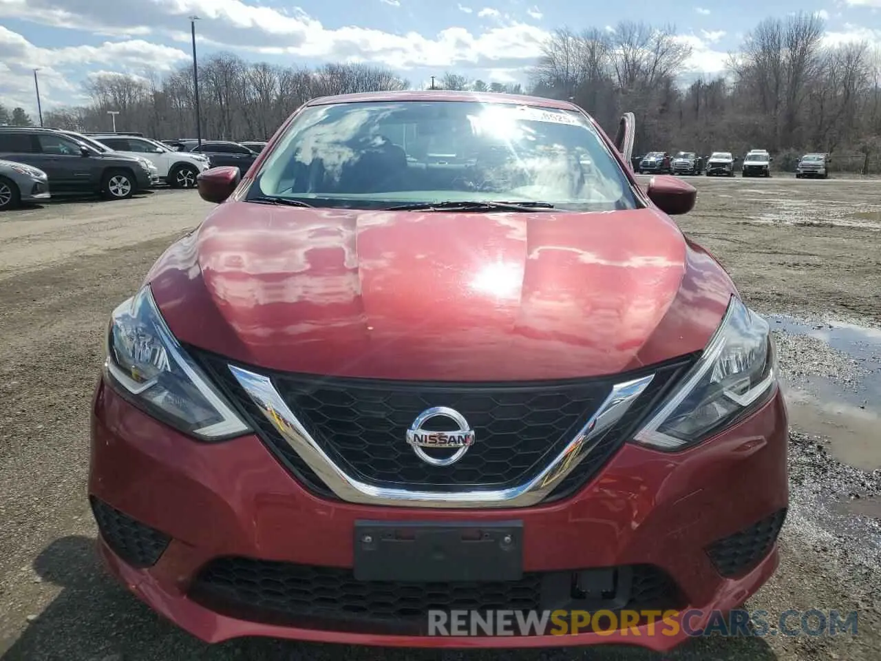 5 Photograph of a damaged car 3N1AB7AP4KY240196 NISSAN SENTRA 2019