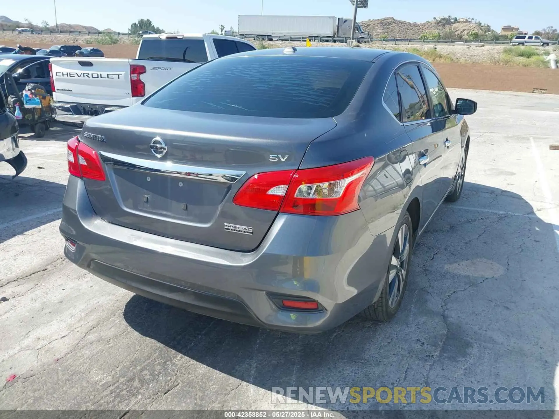 4 Photograph of a damaged car 3N1AB7AP4KY241008 NISSAN SENTRA 2019
