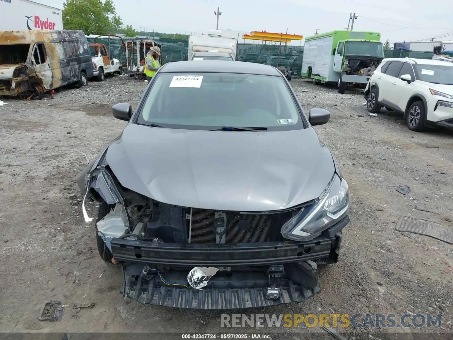 13 Photograph of a damaged car 3N1AB7AP4KY243602 NISSAN SENTRA 2019