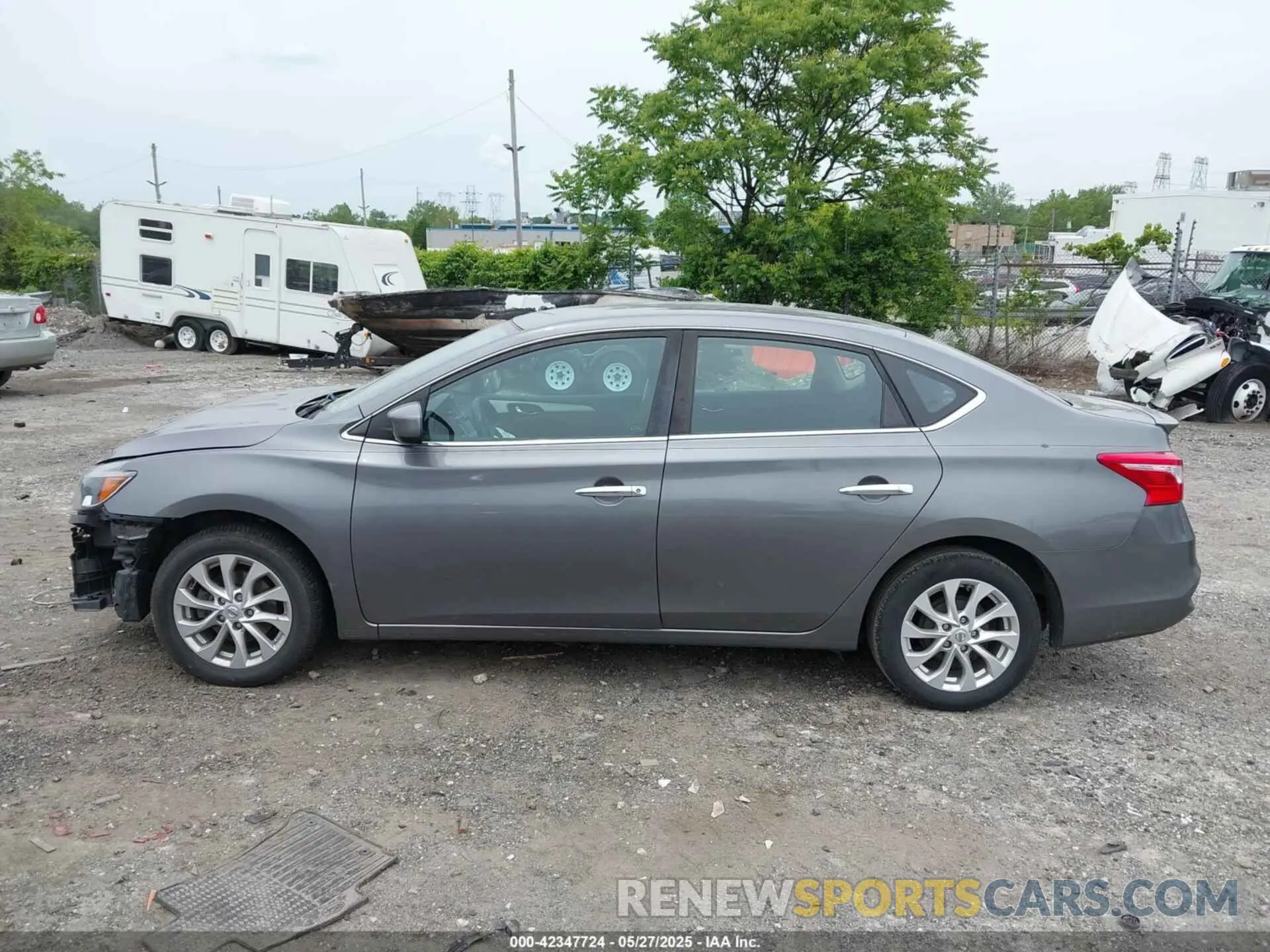 15 Photograph of a damaged car 3N1AB7AP4KY243602 NISSAN SENTRA 2019