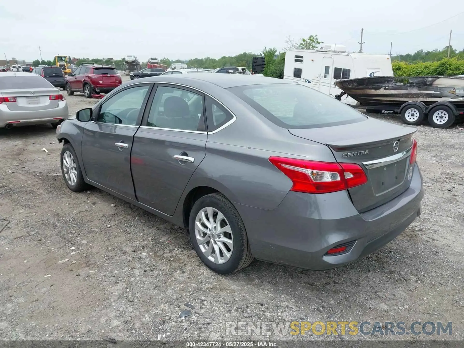 3 Photograph of a damaged car 3N1AB7AP4KY243602 NISSAN SENTRA 2019