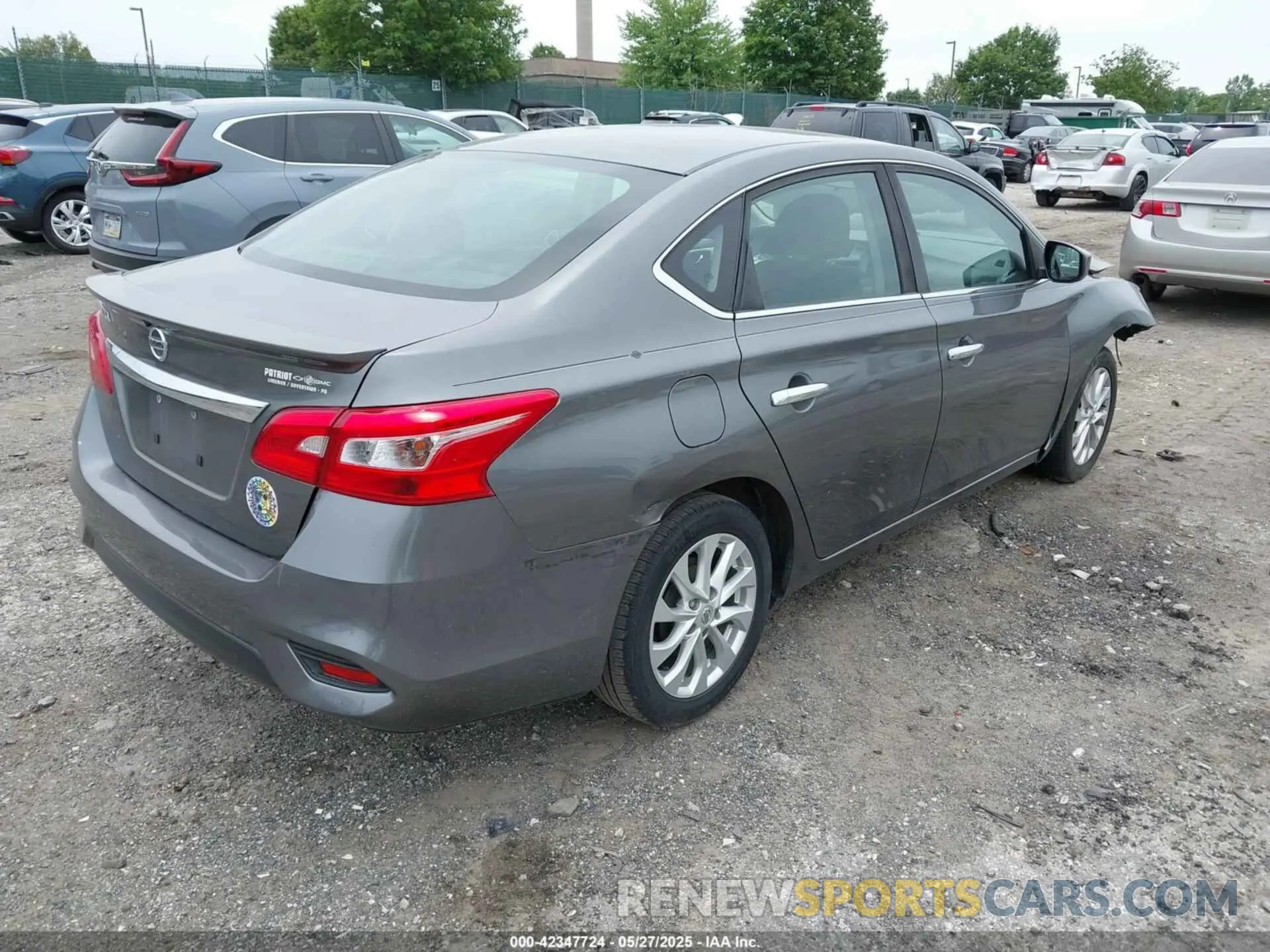 4 Photograph of a damaged car 3N1AB7AP4KY243602 NISSAN SENTRA 2019