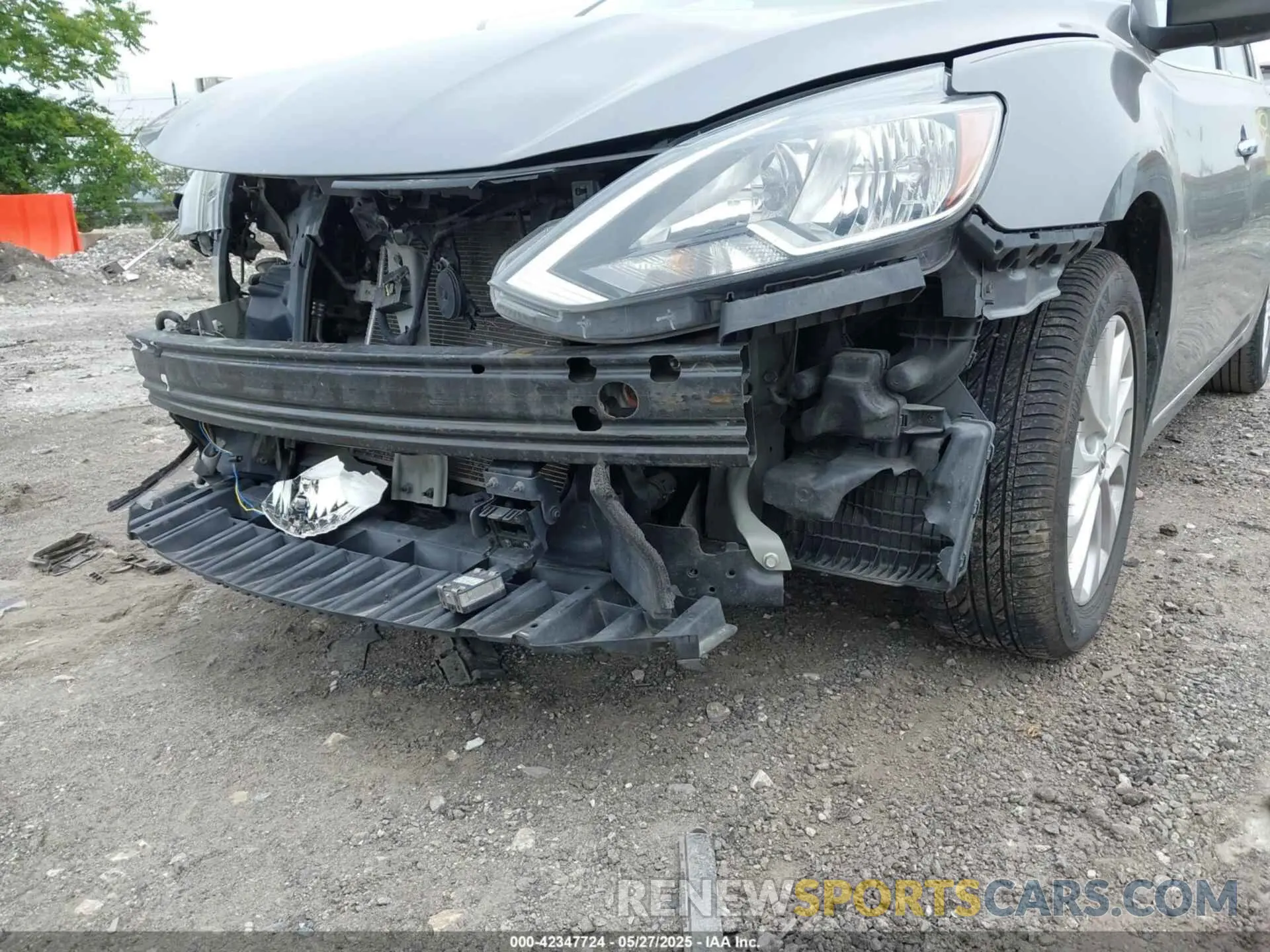 6 Photograph of a damaged car 3N1AB7AP4KY243602 NISSAN SENTRA 2019
