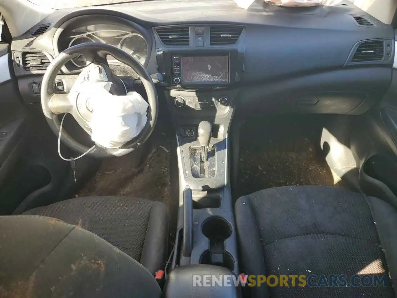 8 Photograph of a damaged car 3N1AB7AP4KY244393 NISSAN SENTRA 2019