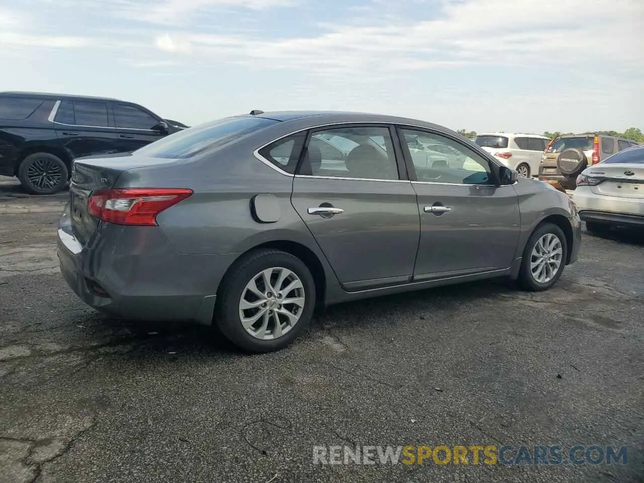 3 Photograph of a damaged car 3N1AB7AP4KY246712 NISSAN SENTRA 2019