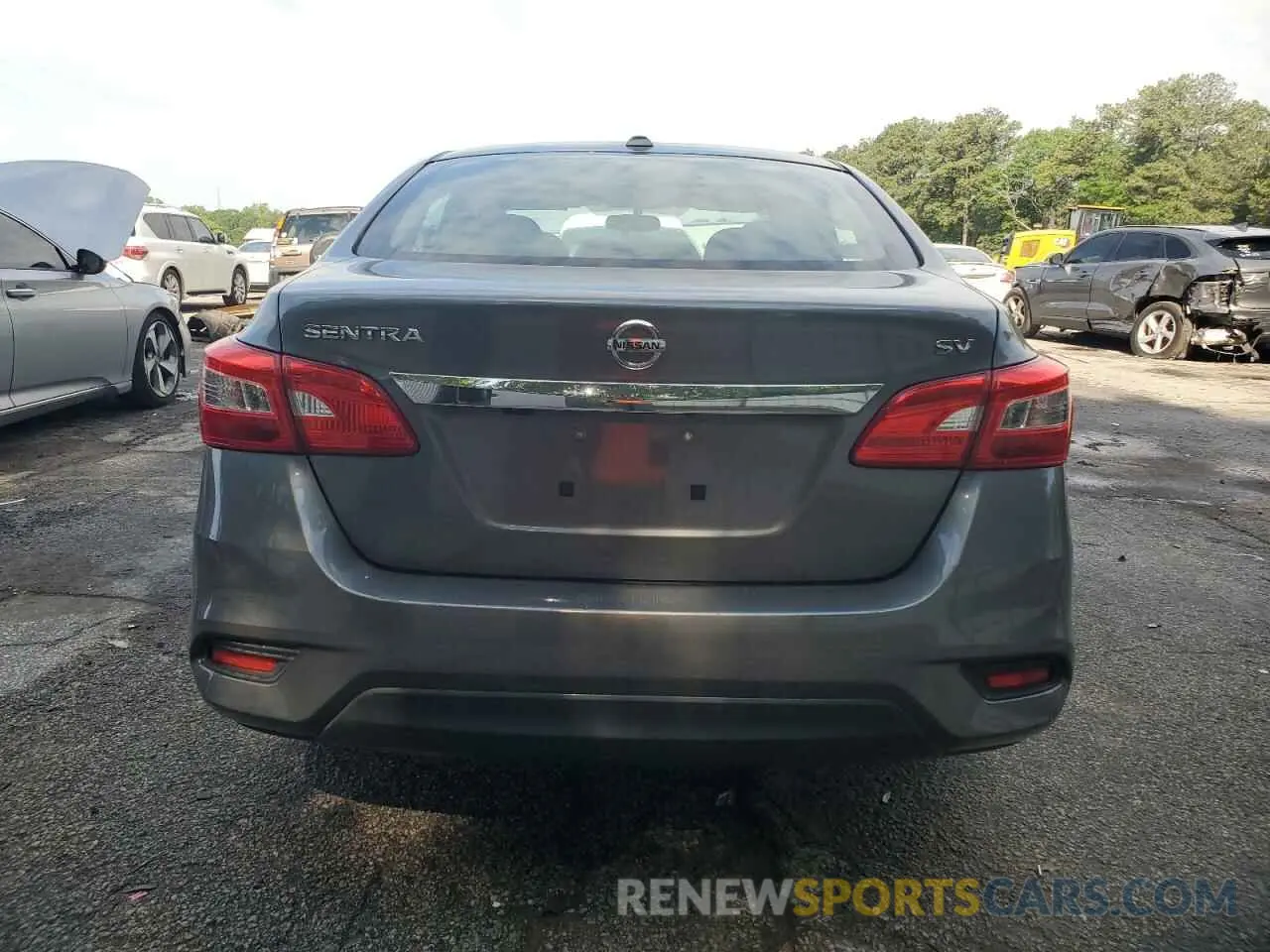 6 Photograph of a damaged car 3N1AB7AP4KY246712 NISSAN SENTRA 2019