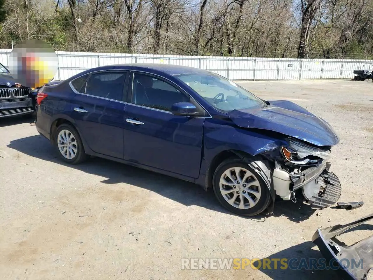 4 Photograph of a damaged car 3N1AB7AP4KY248900 NISSAN SENTRA 2019