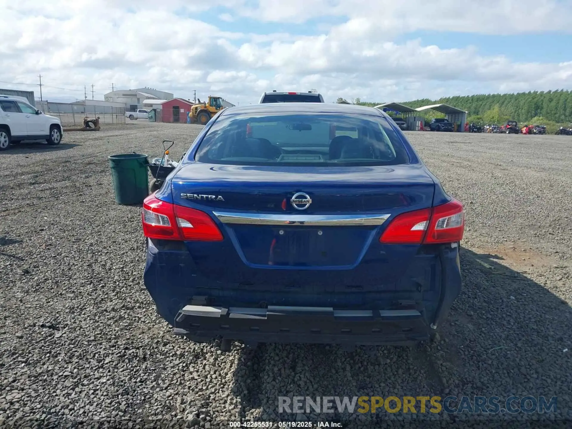 17 Photograph of a damaged car 3N1AB7AP4KY252400 NISSAN SENTRA 2019