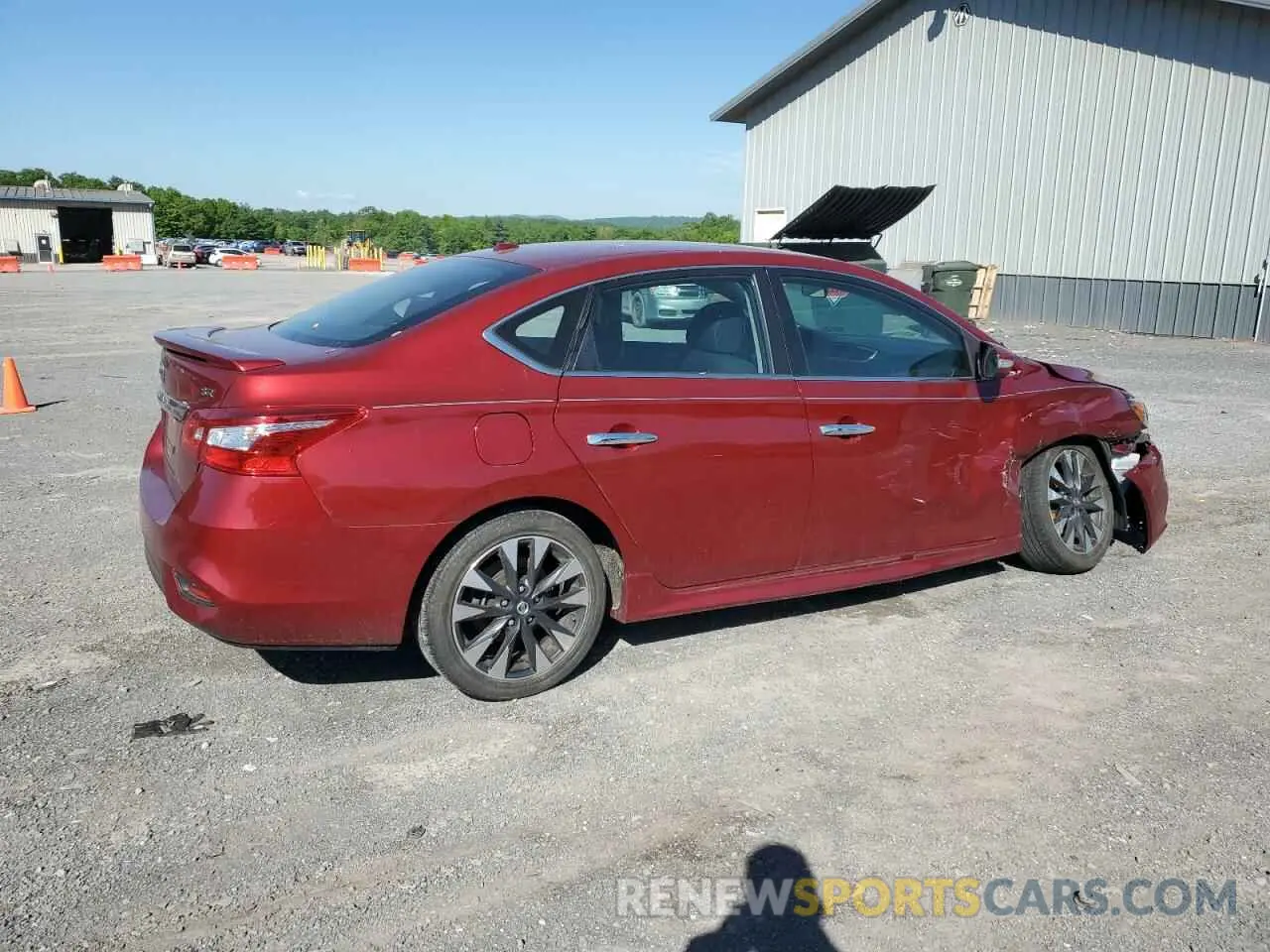3 Photograph of a damaged car 3N1AB7AP4KY253952 NISSAN SENTRA 2019