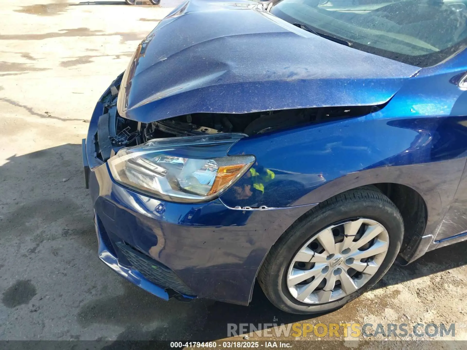 17 Photograph of a damaged car 3N1AB7AP4KY254129 NISSAN SENTRA 2019