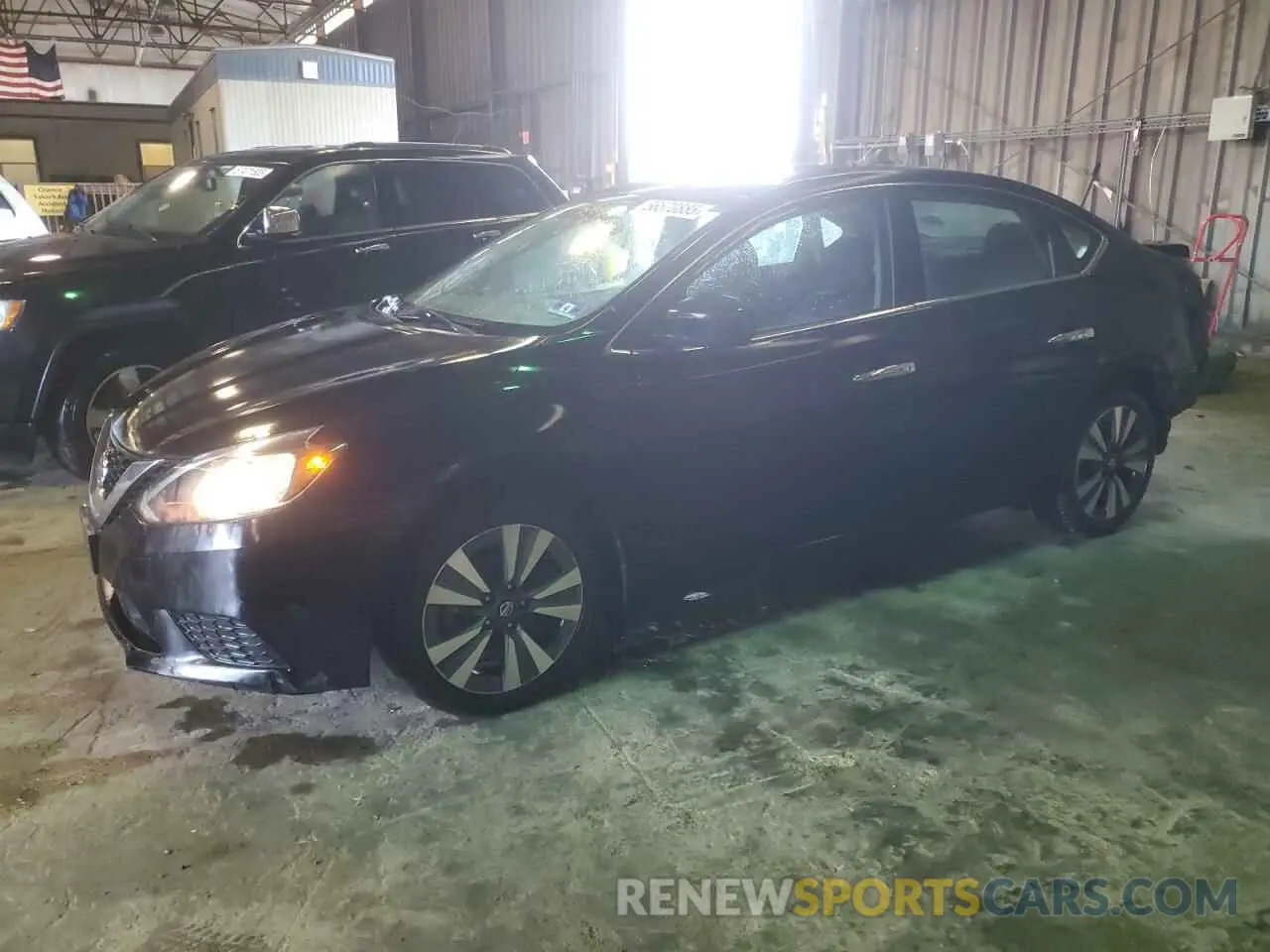 1 Photograph of a damaged car 3N1AB7AP4KY254860 NISSAN SENTRA 2019