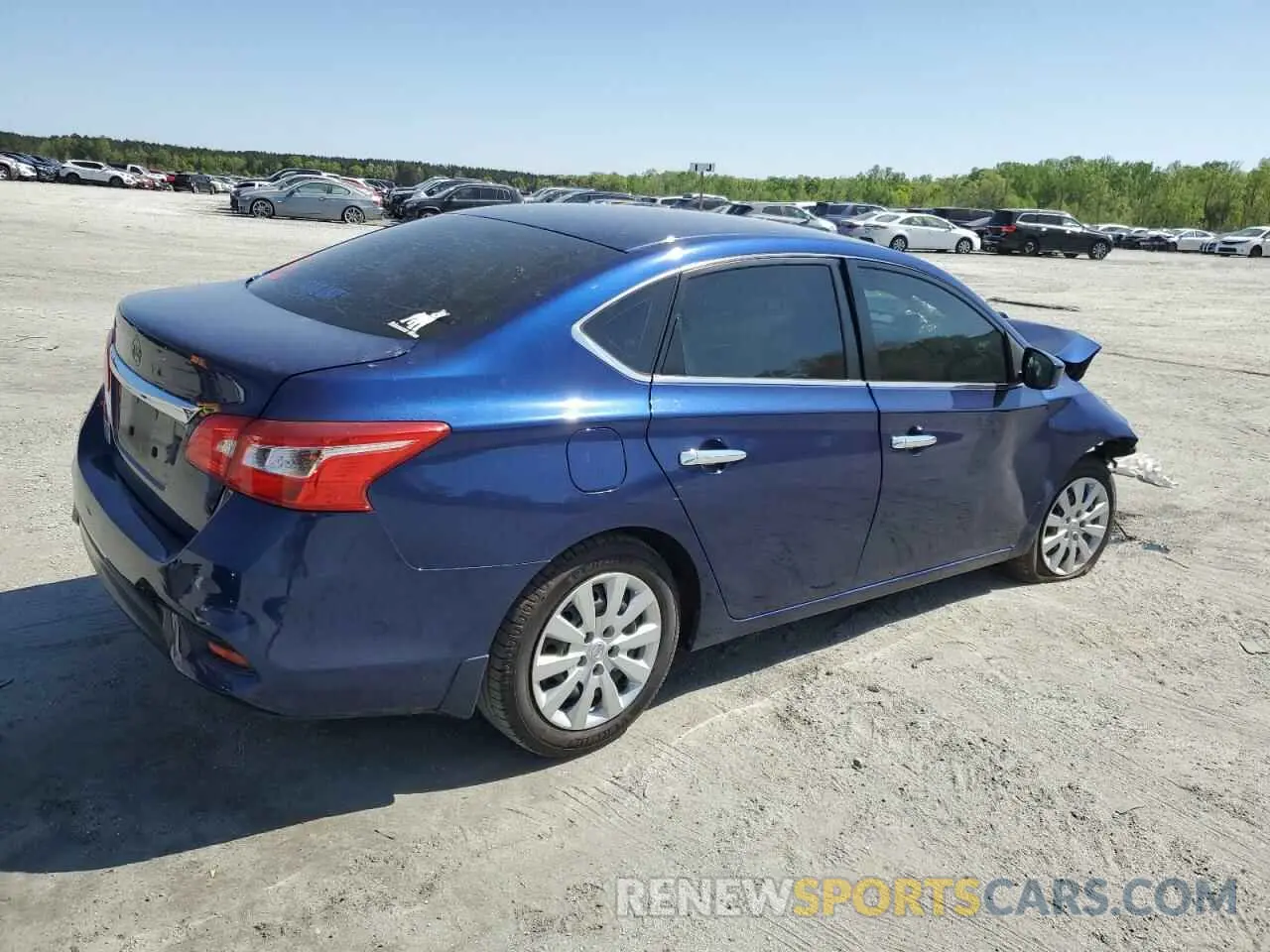 3 Photograph of a damaged car 3N1AB7AP4KY258780 NISSAN SENTRA 2019