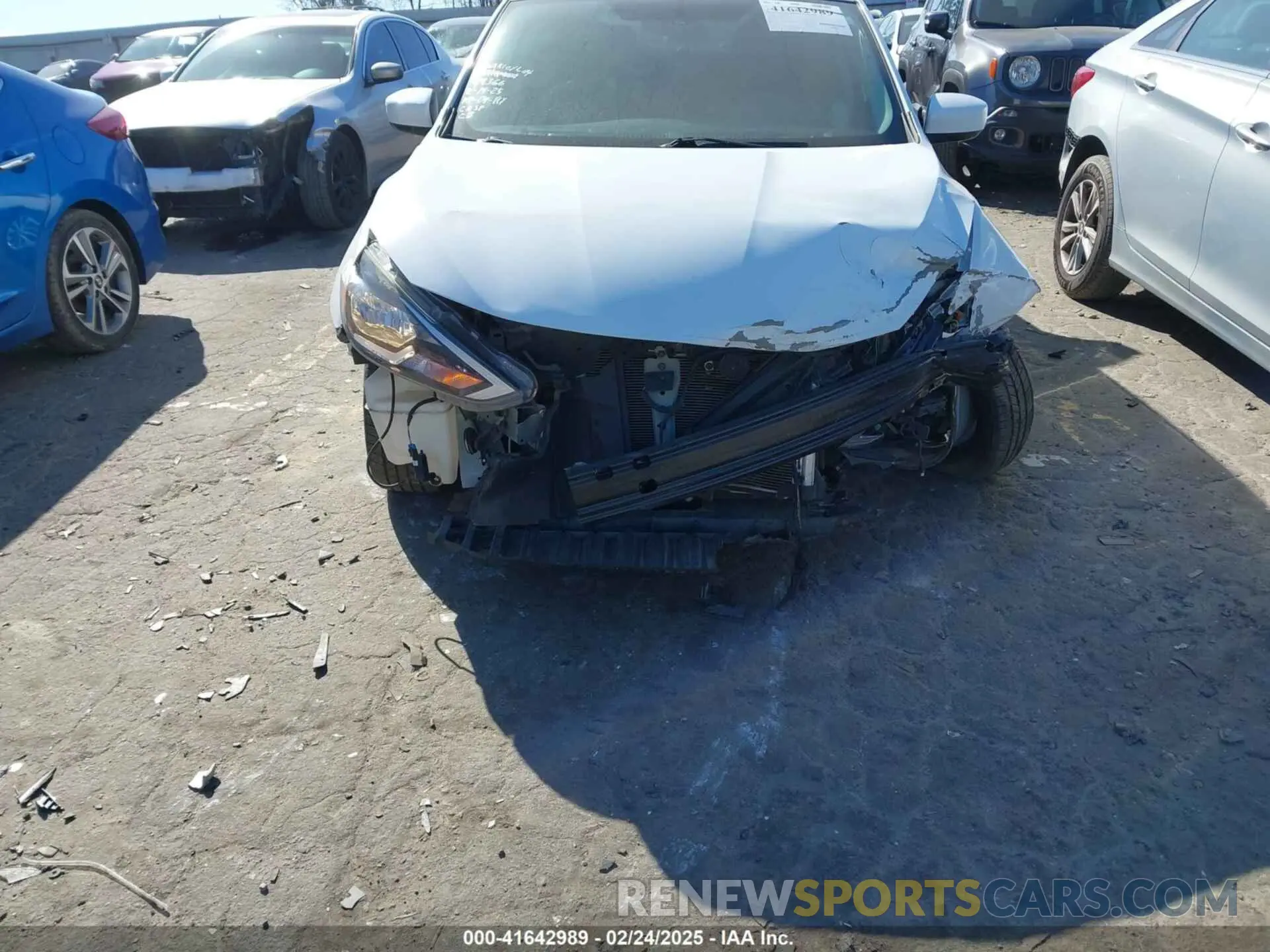 6 Photograph of a damaged car 3N1AB7AP4KY265082 NISSAN SENTRA 2019