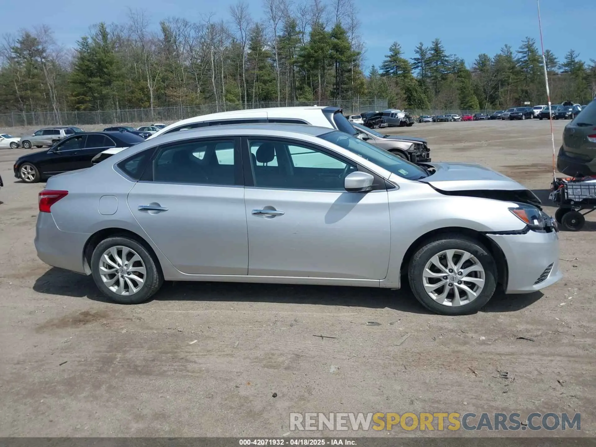 13 Photograph of a damaged car 3N1AB7AP4KY266328 NISSAN SENTRA 2019