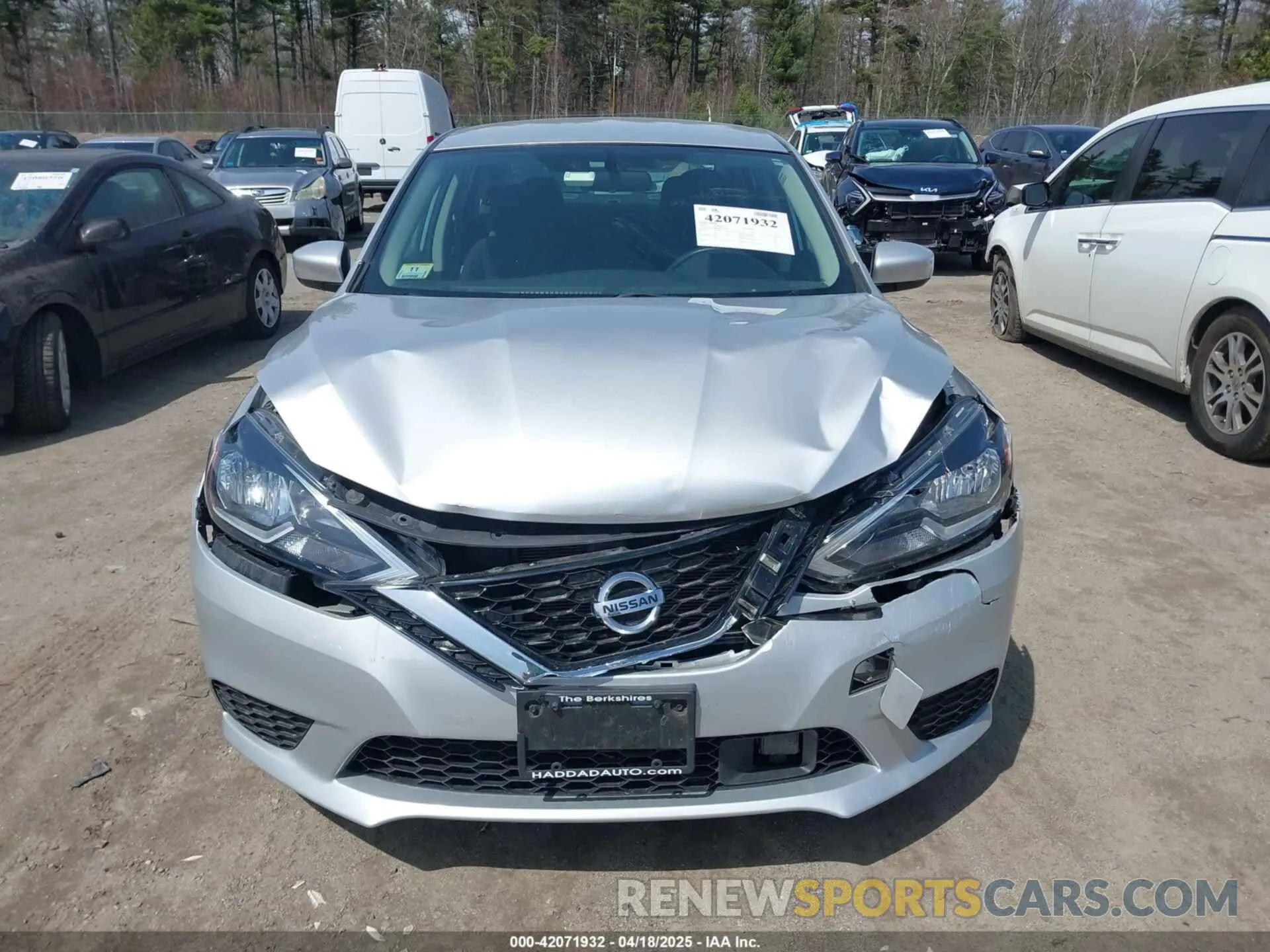 6 Photograph of a damaged car 3N1AB7AP4KY266328 NISSAN SENTRA 2019