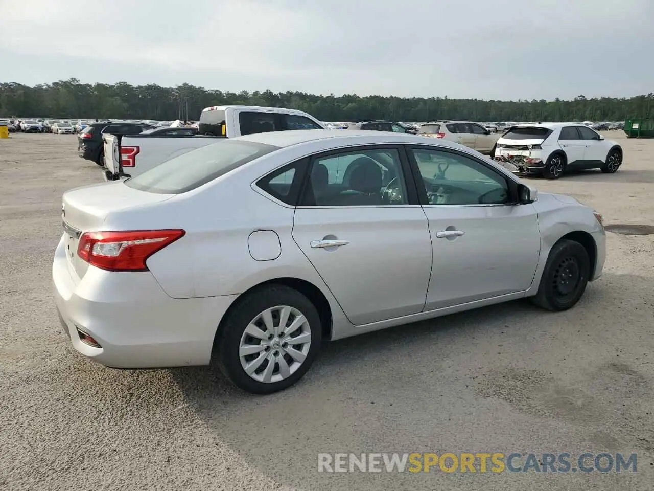 3 Photograph of a damaged car 3N1AB7AP4KY269021 NISSAN SENTRA 2019