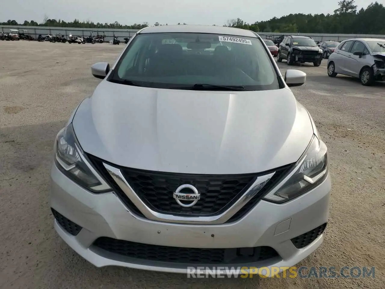 5 Photograph of a damaged car 3N1AB7AP4KY269021 NISSAN SENTRA 2019