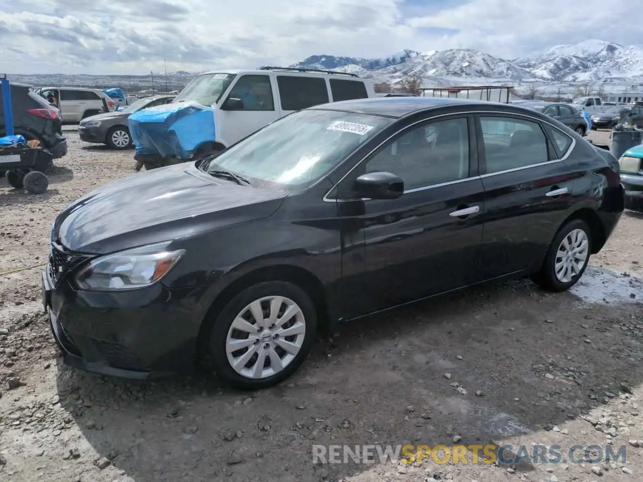 1 Photograph of a damaged car 3N1AB7AP4KY269228 NISSAN SENTRA 2019